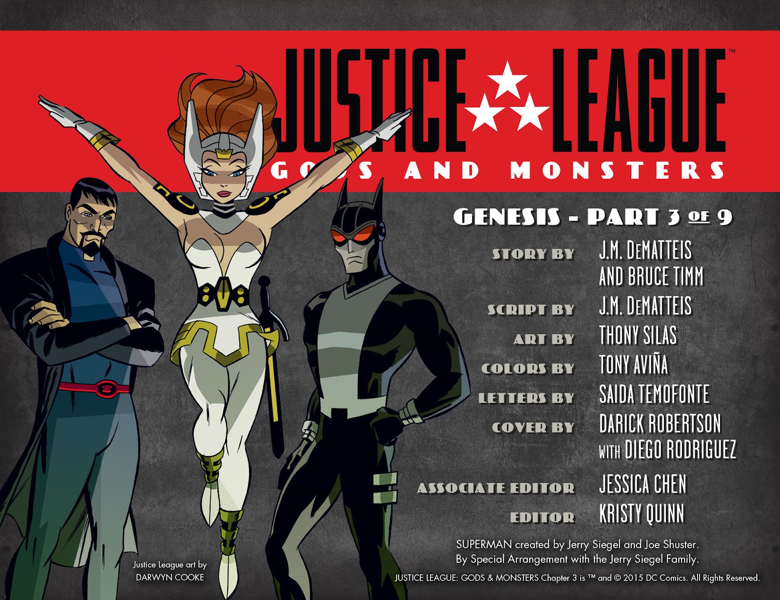 Justice League: Gods and Monsters issue 3 - Page 2