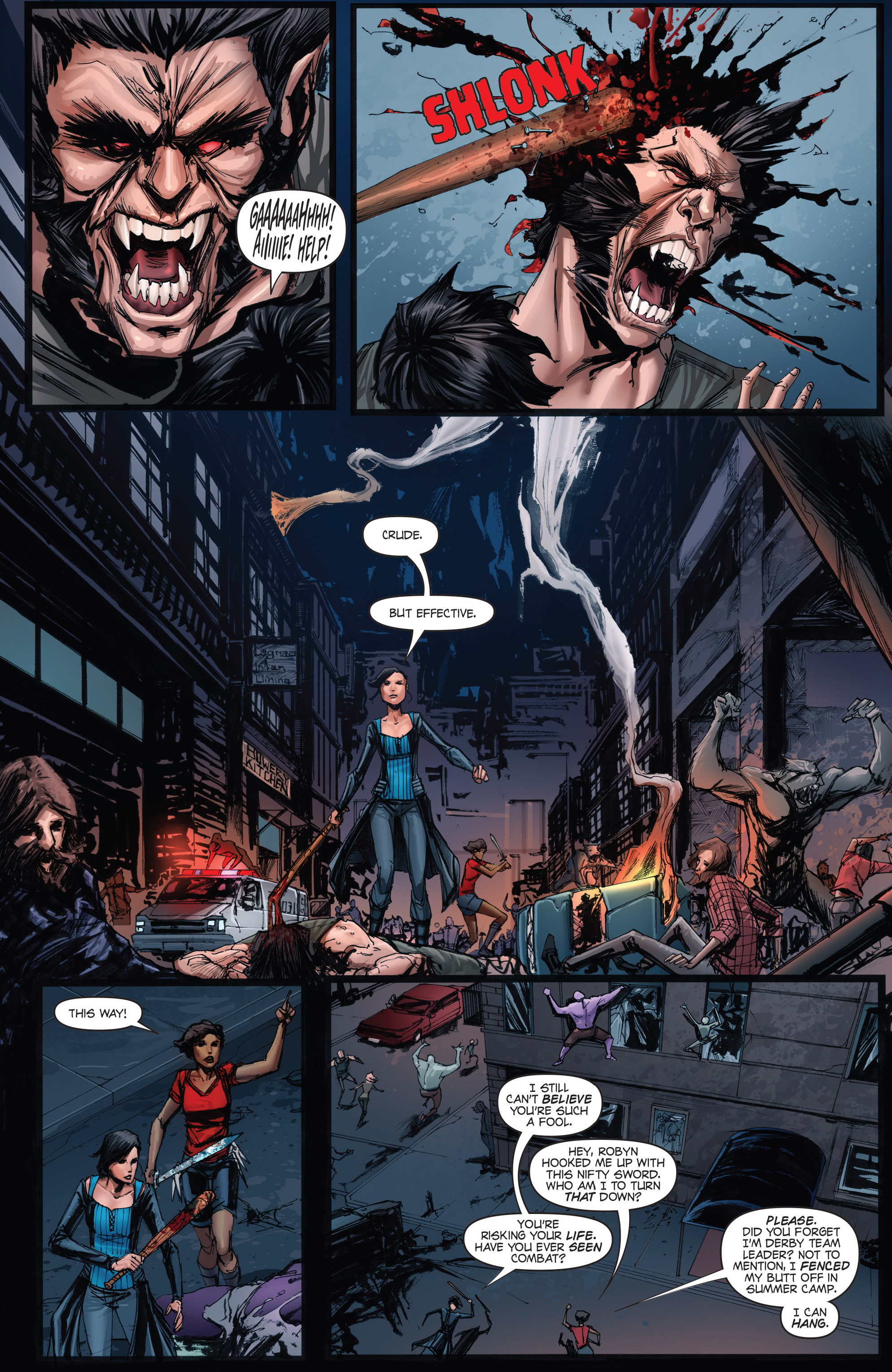 Read online Grimm Fairy Tales presents Robyn Hood (2014) comic -  Issue #5 - 3