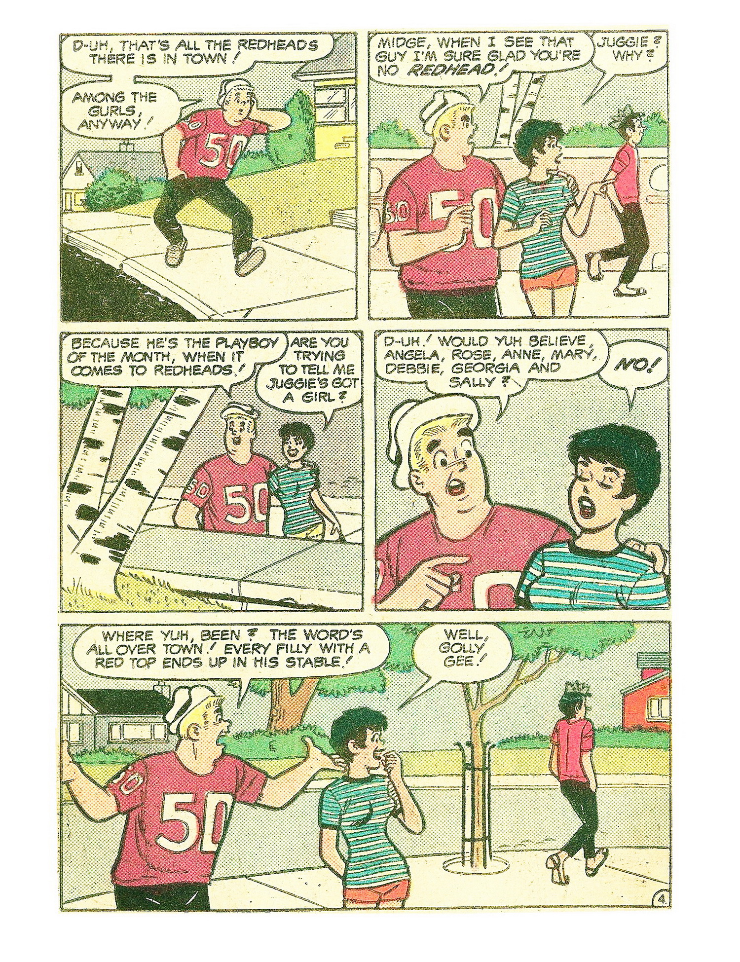 Read online Jughead Jones Comics Digest comic -  Issue #25 - 106