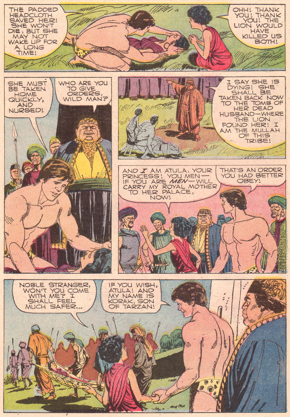 Read online Korak, Son of Tarzan (1964) comic -  Issue #37 - 7