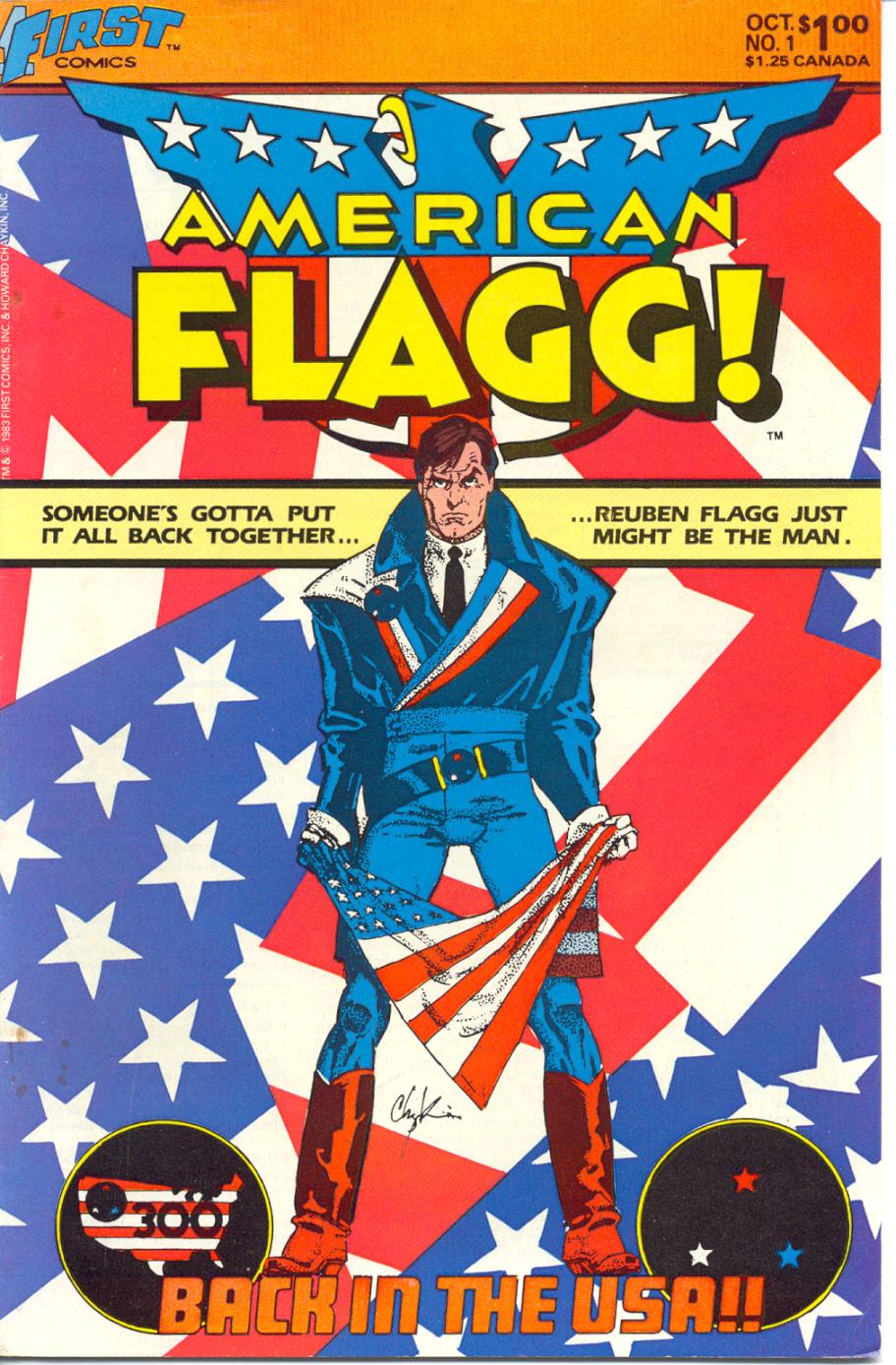 Read online American Flagg! comic -  Issue #1 - 1