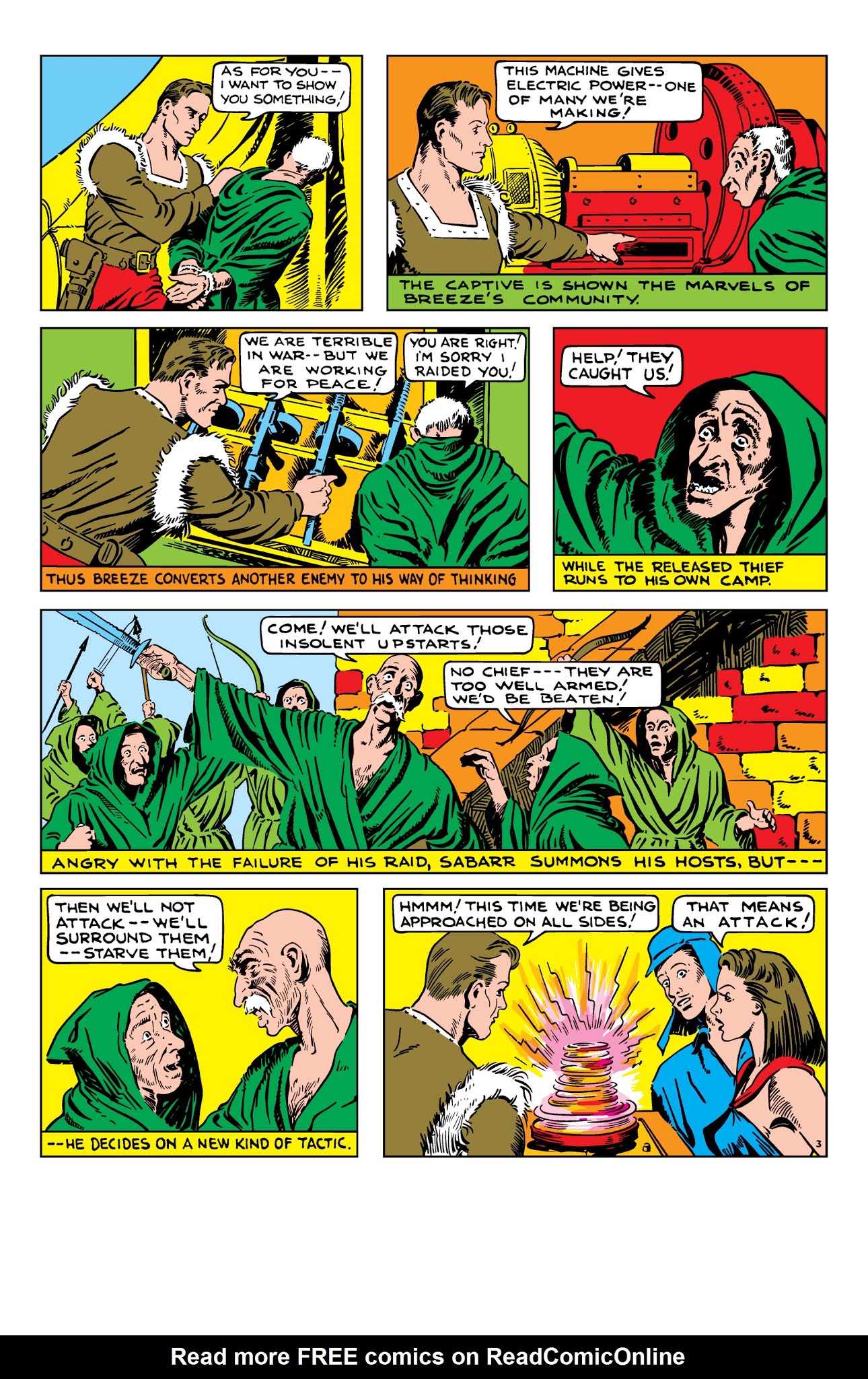 Read online Daring Mystery Comics comic -  Issue #5 - 49