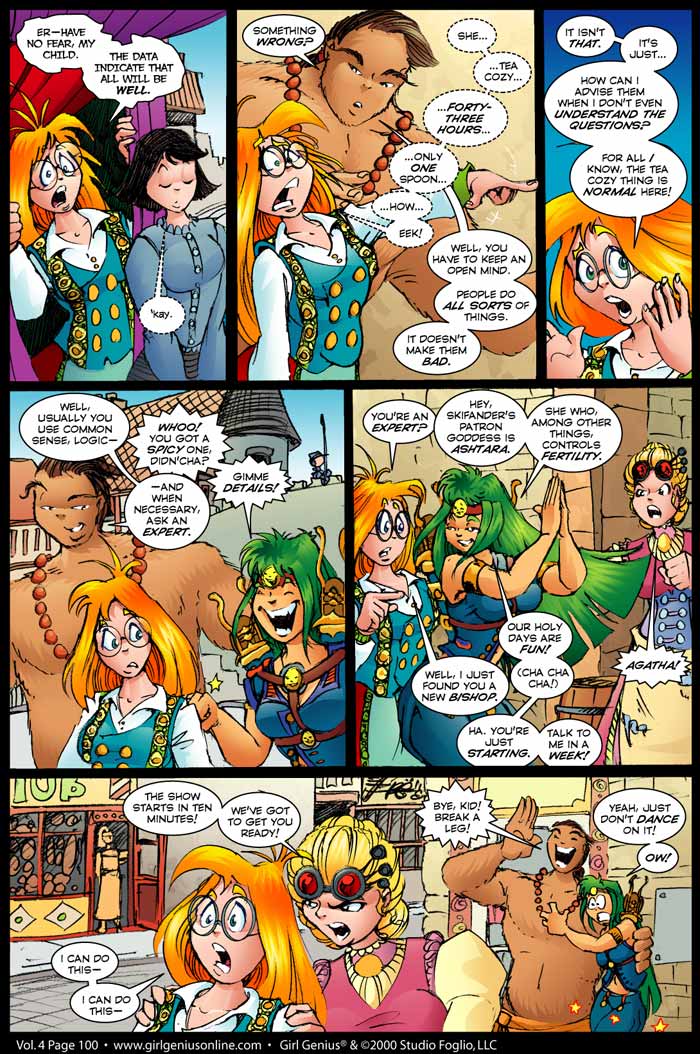 Read online Girl Genius (2002) comic -  Issue #4 - 102