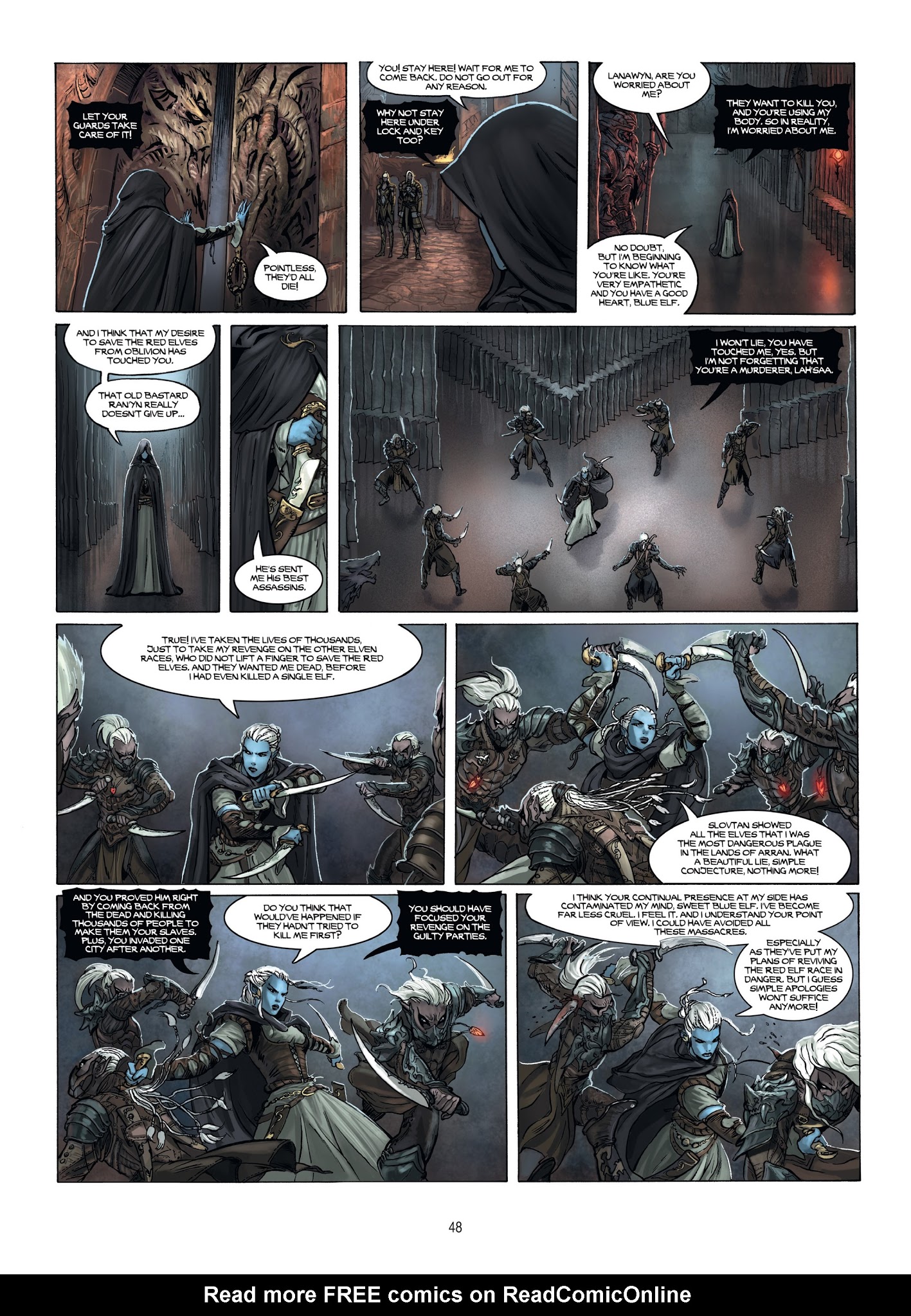 Read online Elves comic -  Issue #16 - 47