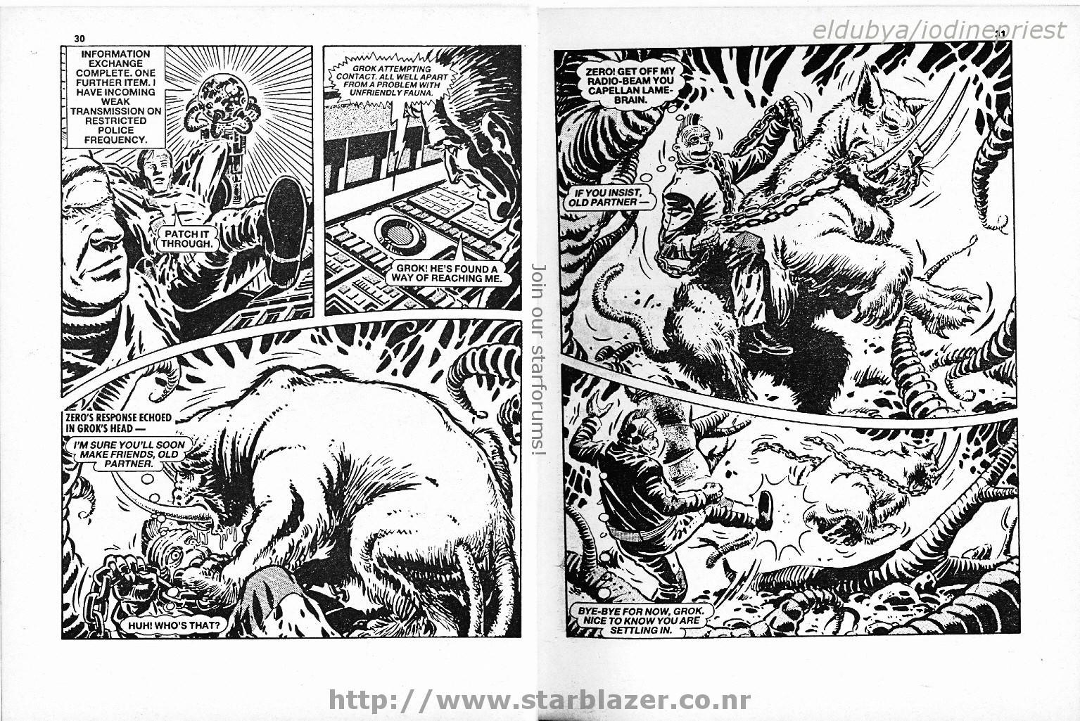 Read online Starblazer comic -  Issue #221 - 17