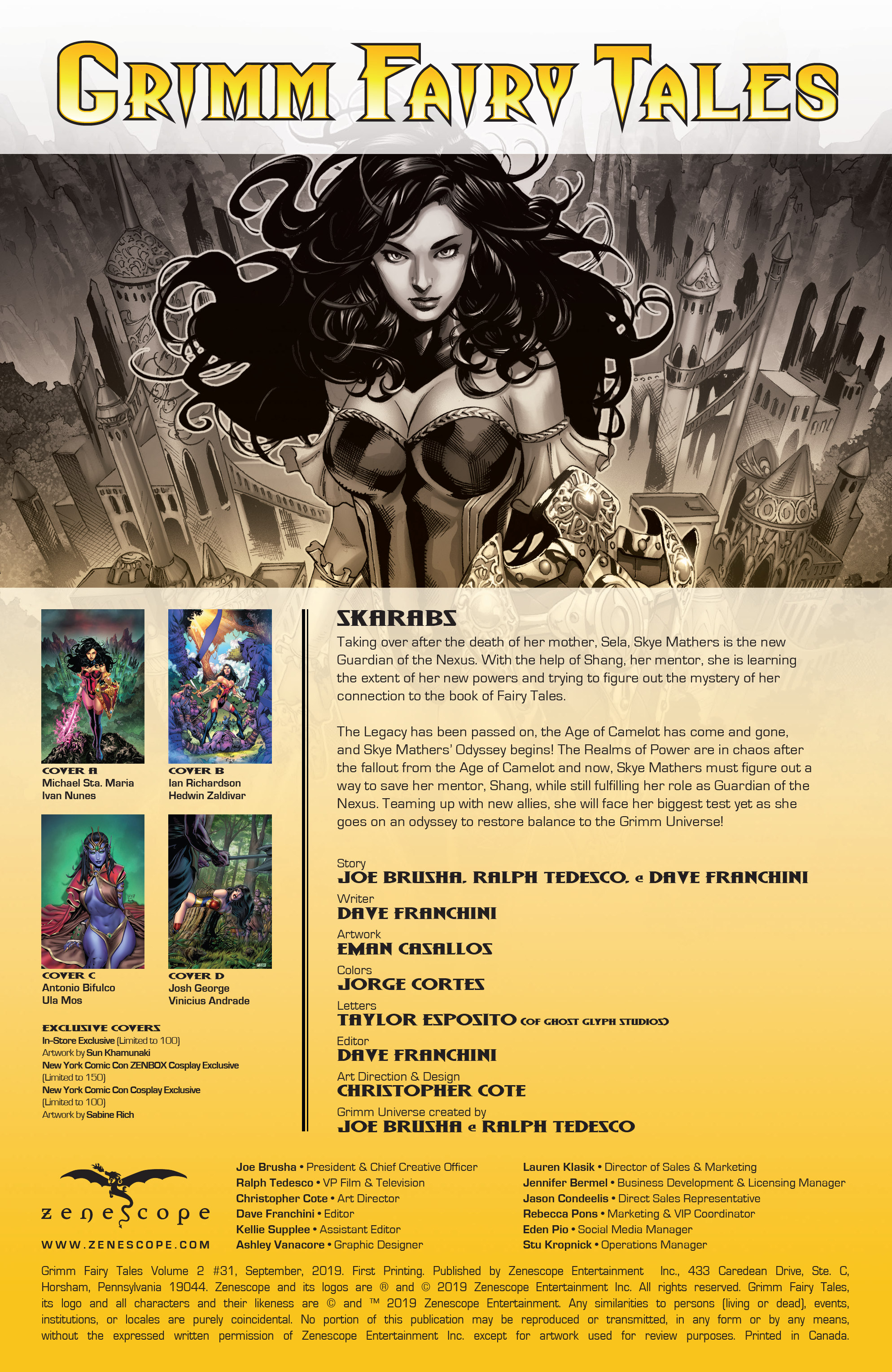 Read online Grimm Fairy Tales (2016) comic -  Issue #31 - 2