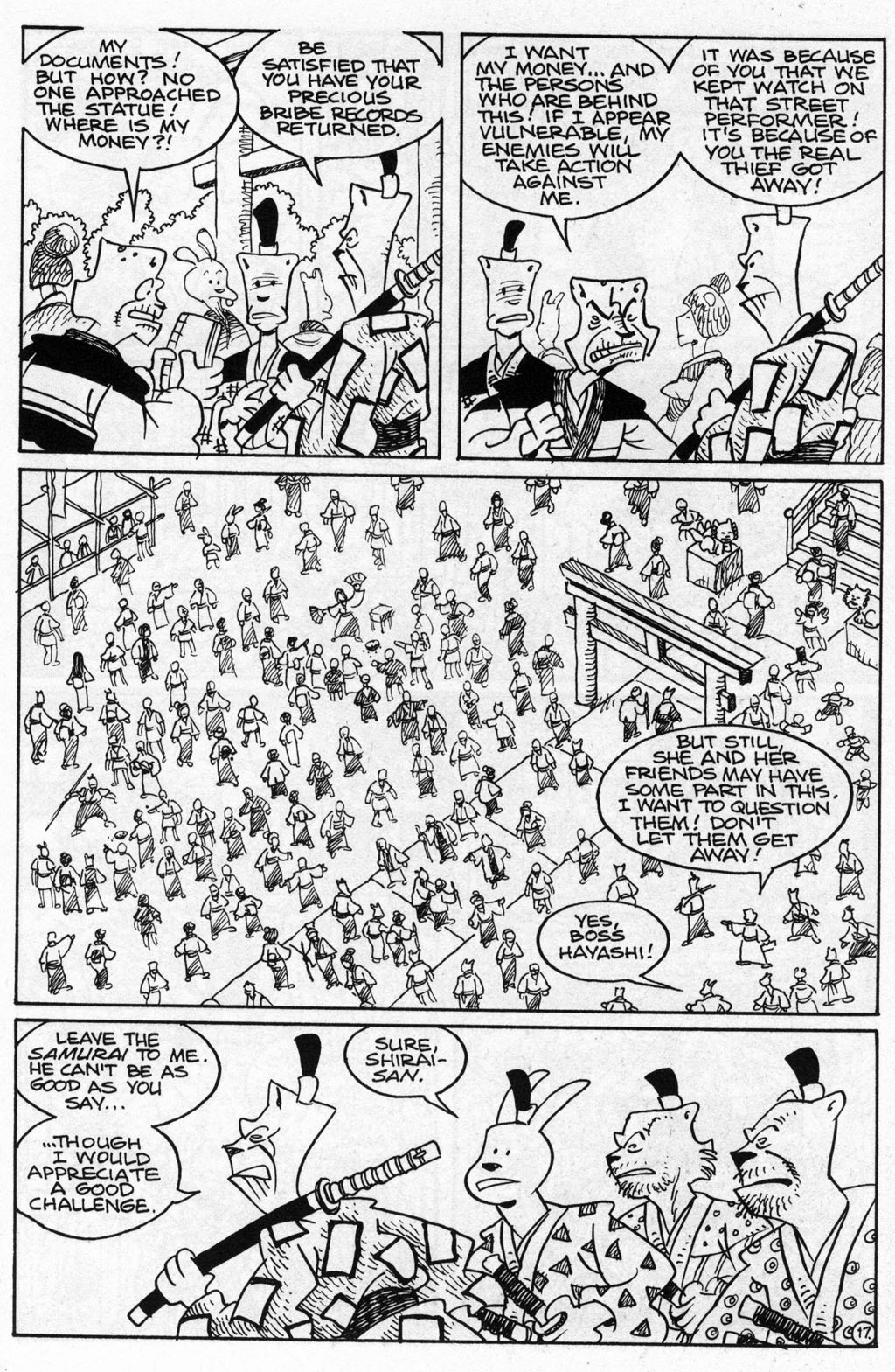 Usagi Yojimbo (1996) Issue #63 #63 - English 19
