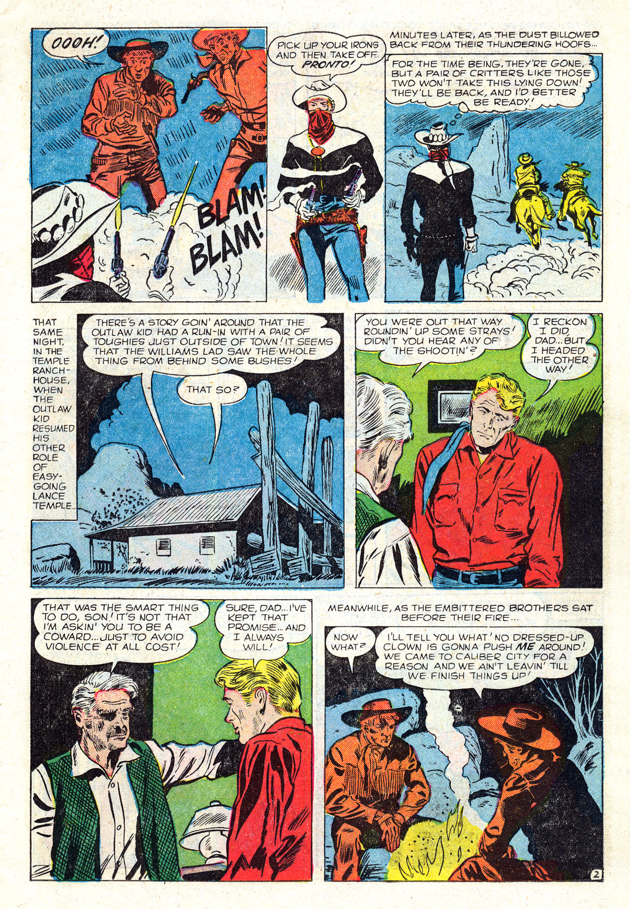 Read online The Outlaw Kid (1954) comic -  Issue #14 - 11