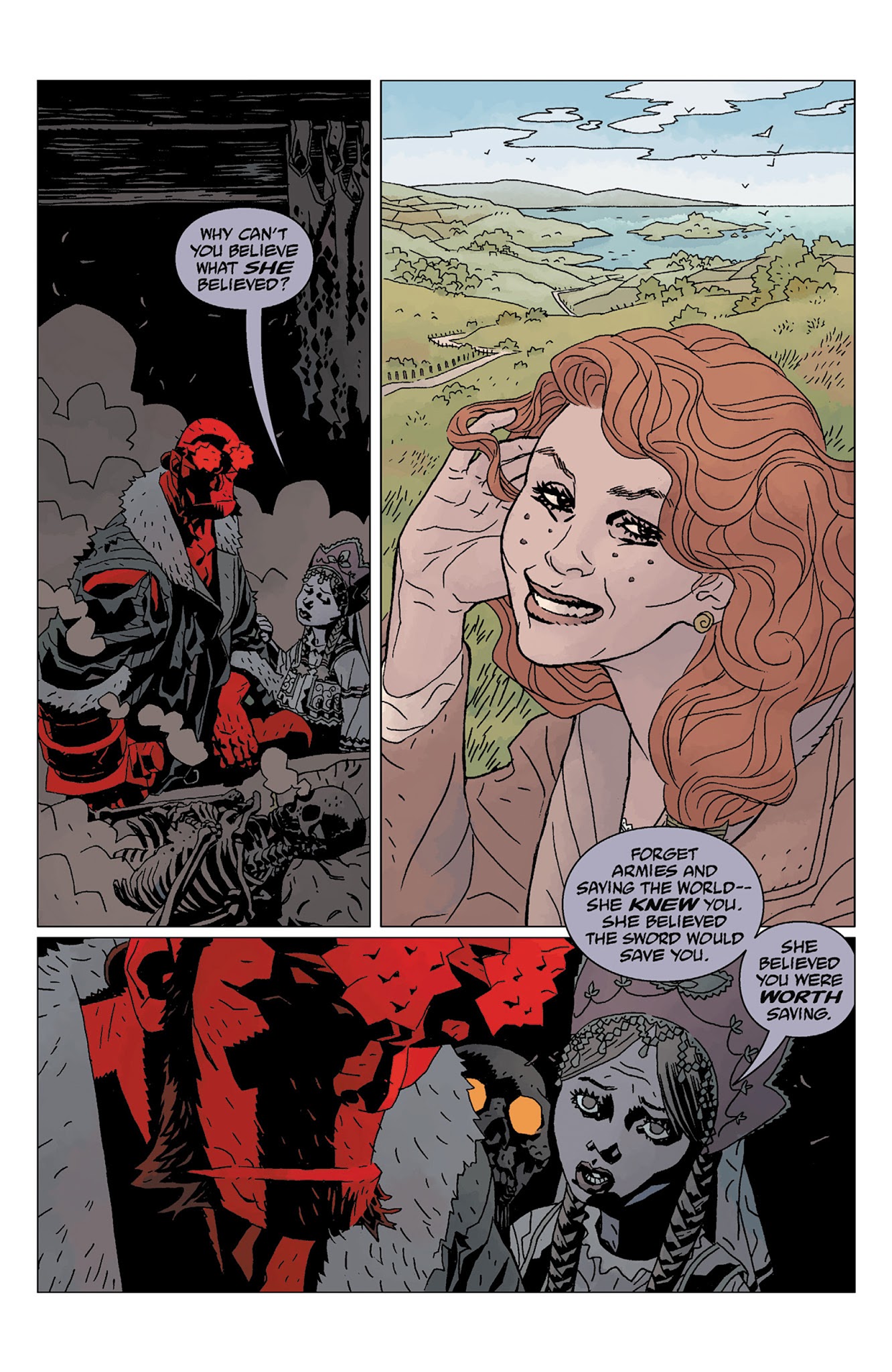 Read online Hellboy: The Wild Hunt comic -  Issue # TPB - 161