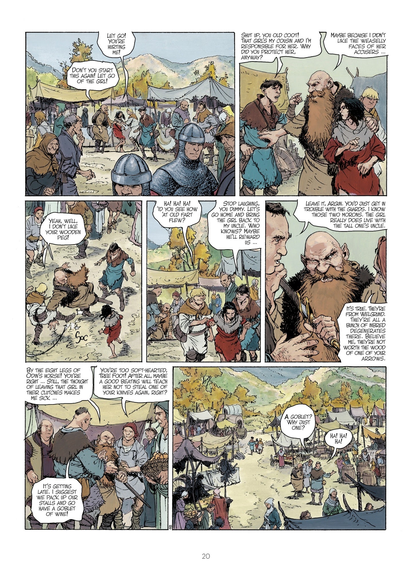 Read online Thorgal - Kriss of Valnor: I Forget Nothing! comic -  Issue # Full - 22