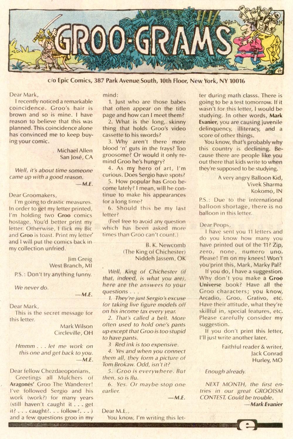 Read online Sergio Aragonés Groo the Wanderer comic -  Issue #55 - 24