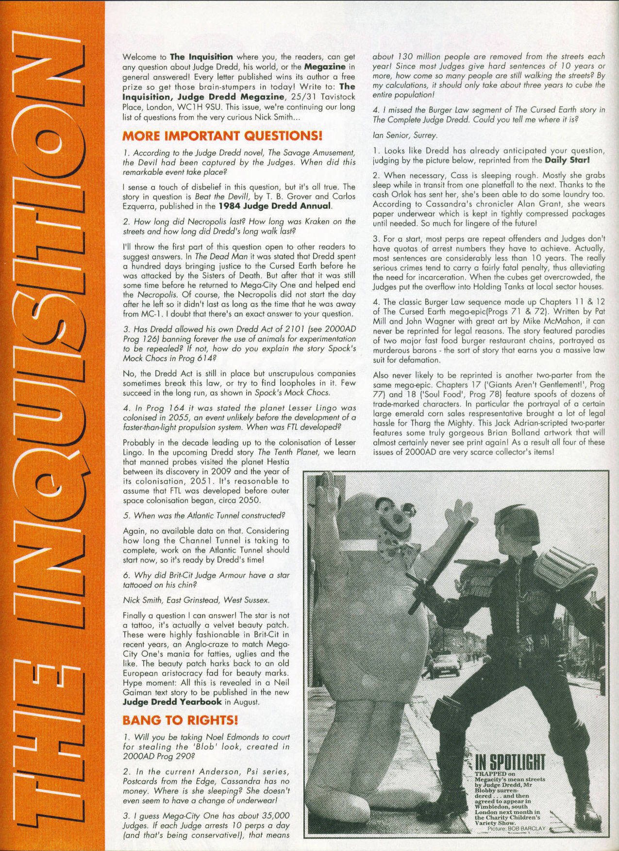 Read online Judge Dredd: The Megazine (vol. 2) comic -  Issue #56 - 31