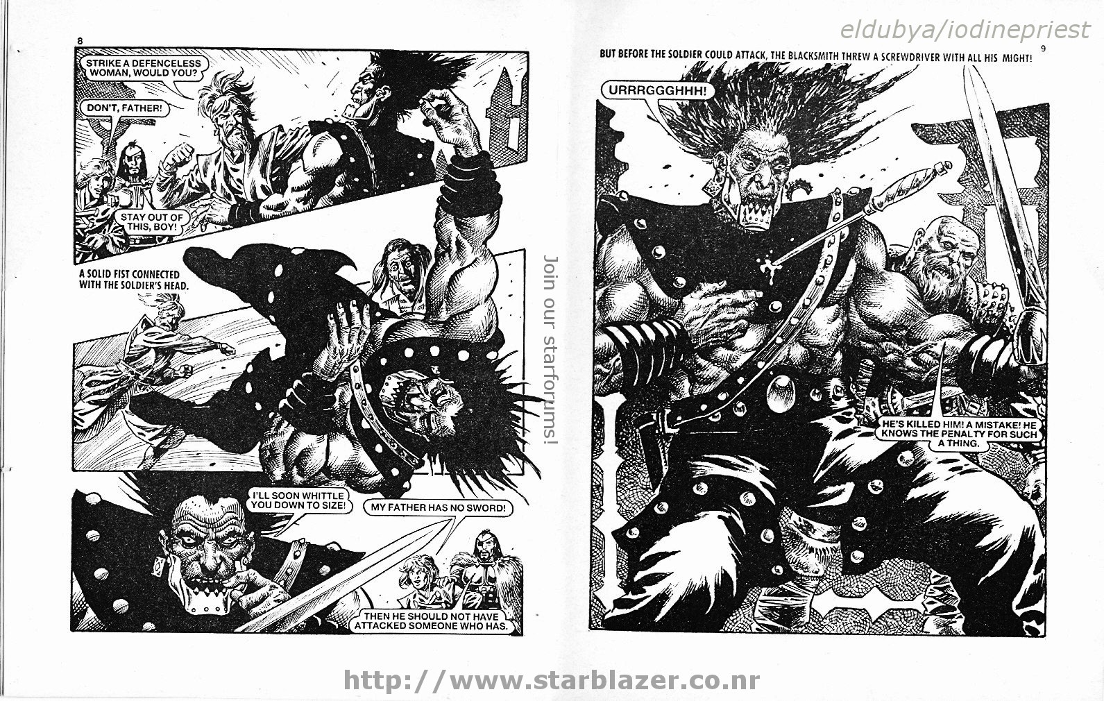 Read online Starblazer comic -  Issue #175 - 6