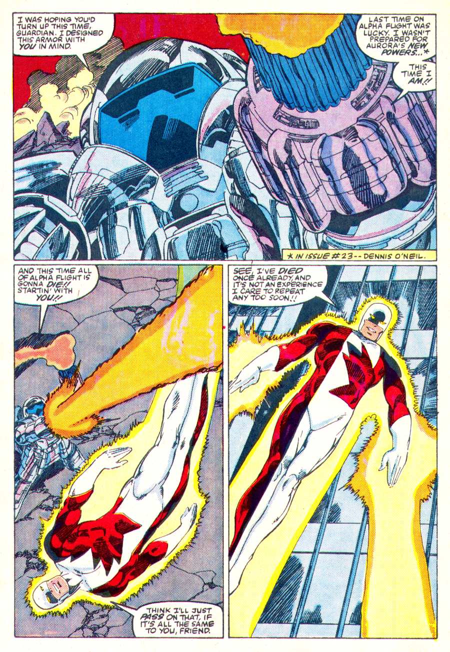 Read online Alpha Flight (1983) comic -  Issue #25 - 7