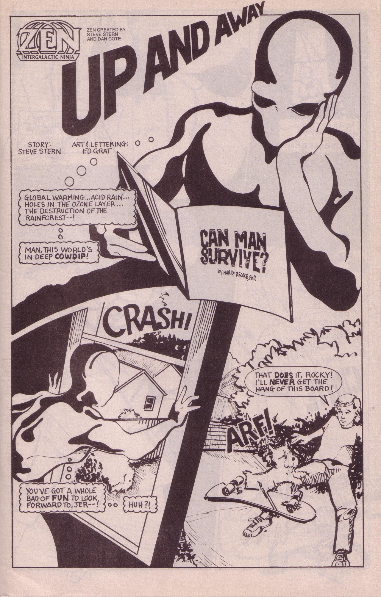 Read online Zen Intergalactic Ninja comic -  Issue #3 - 3