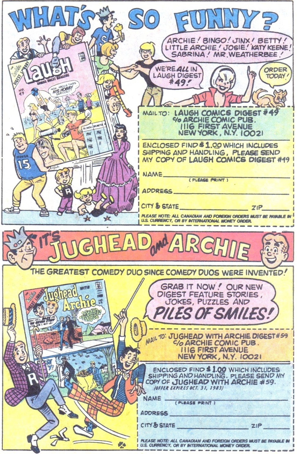Read online Archie's TV Laugh-Out comic -  Issue #91 - 27
