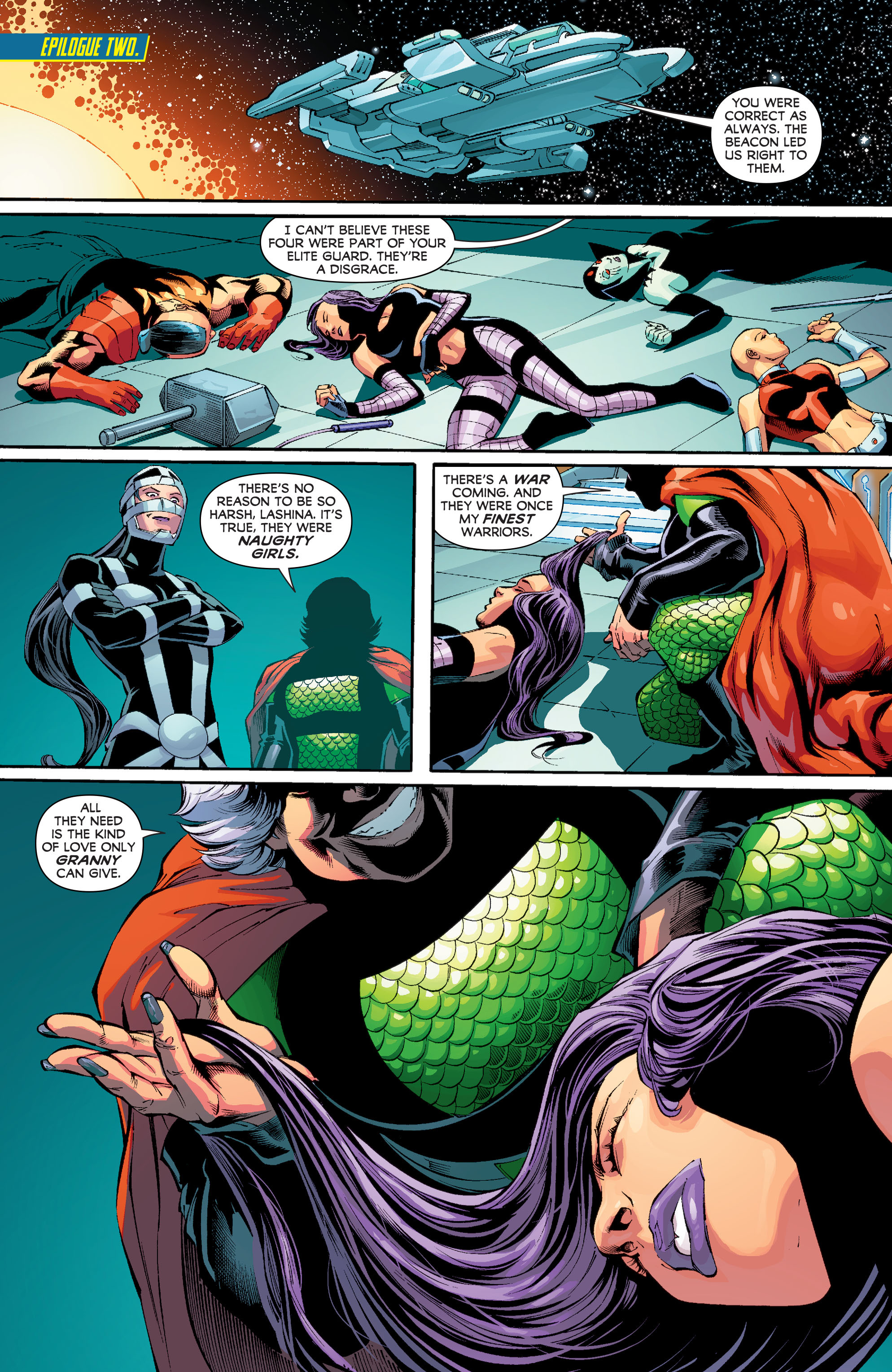 Read online Infinity Man and the Forever People comic -  Issue #8 - 18