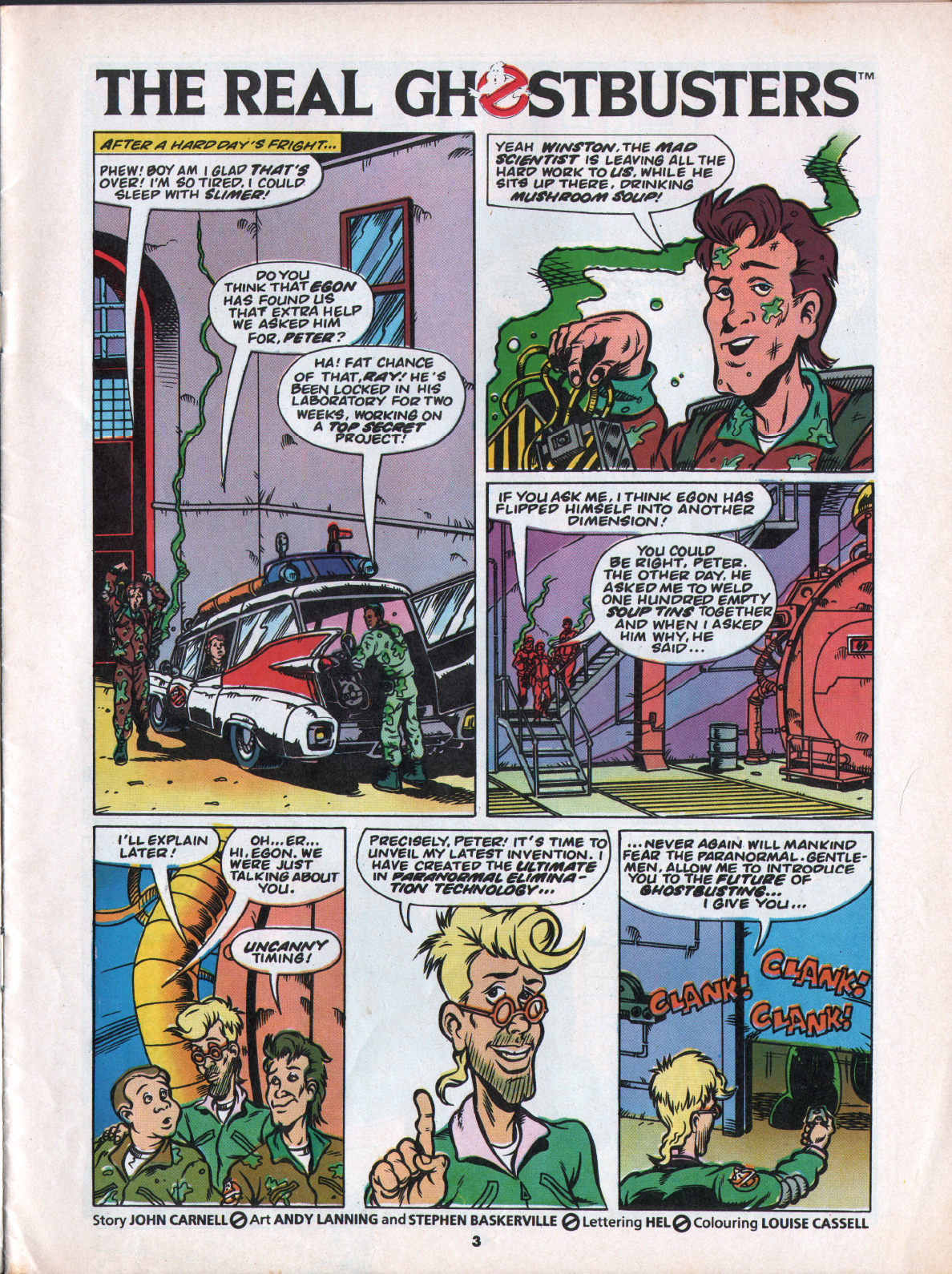 Read online The Real Ghostbusters comic -  Issue #50 - 3