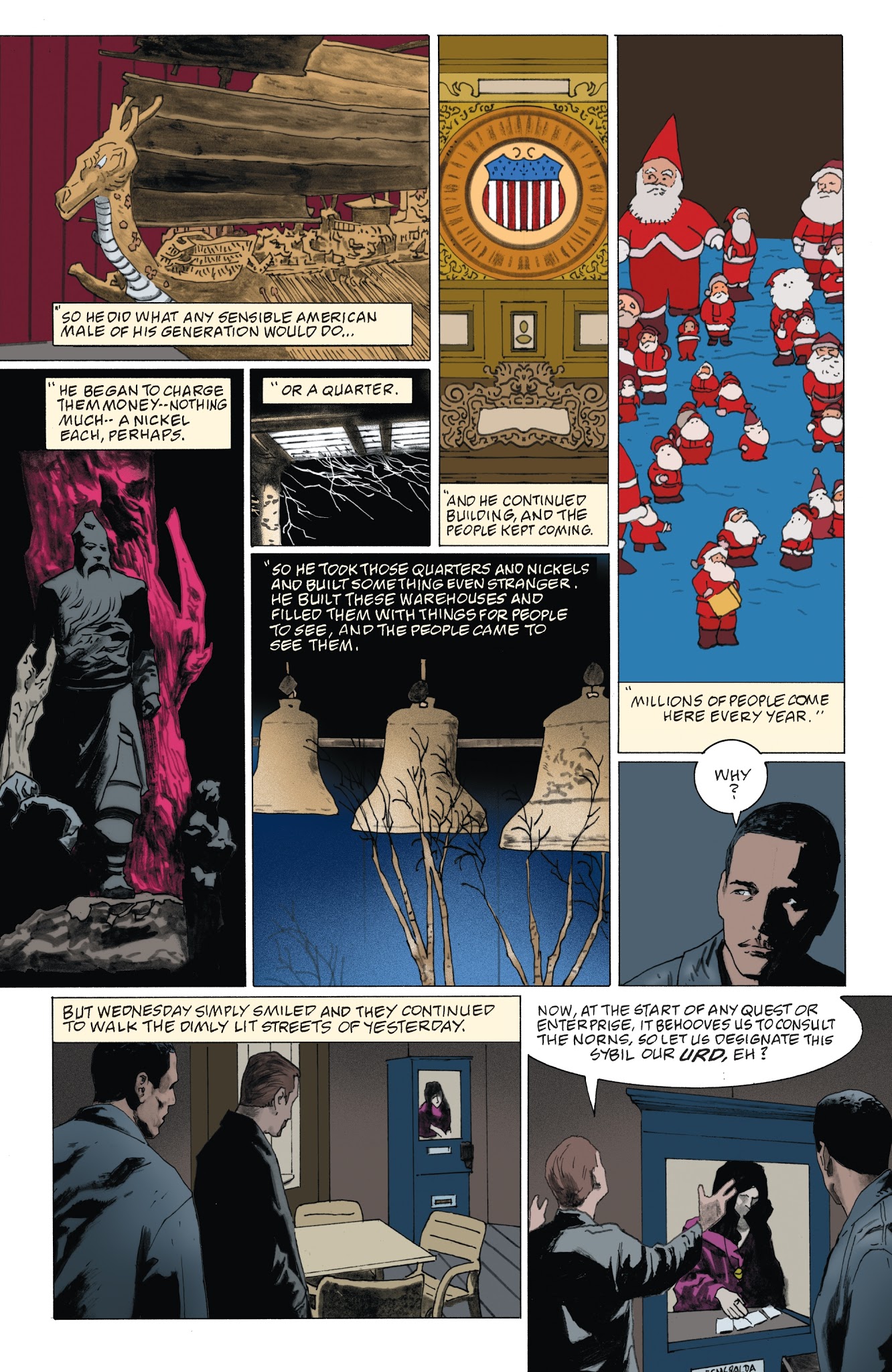 Read online American Gods: Shadows comic -  Issue #5 - 17