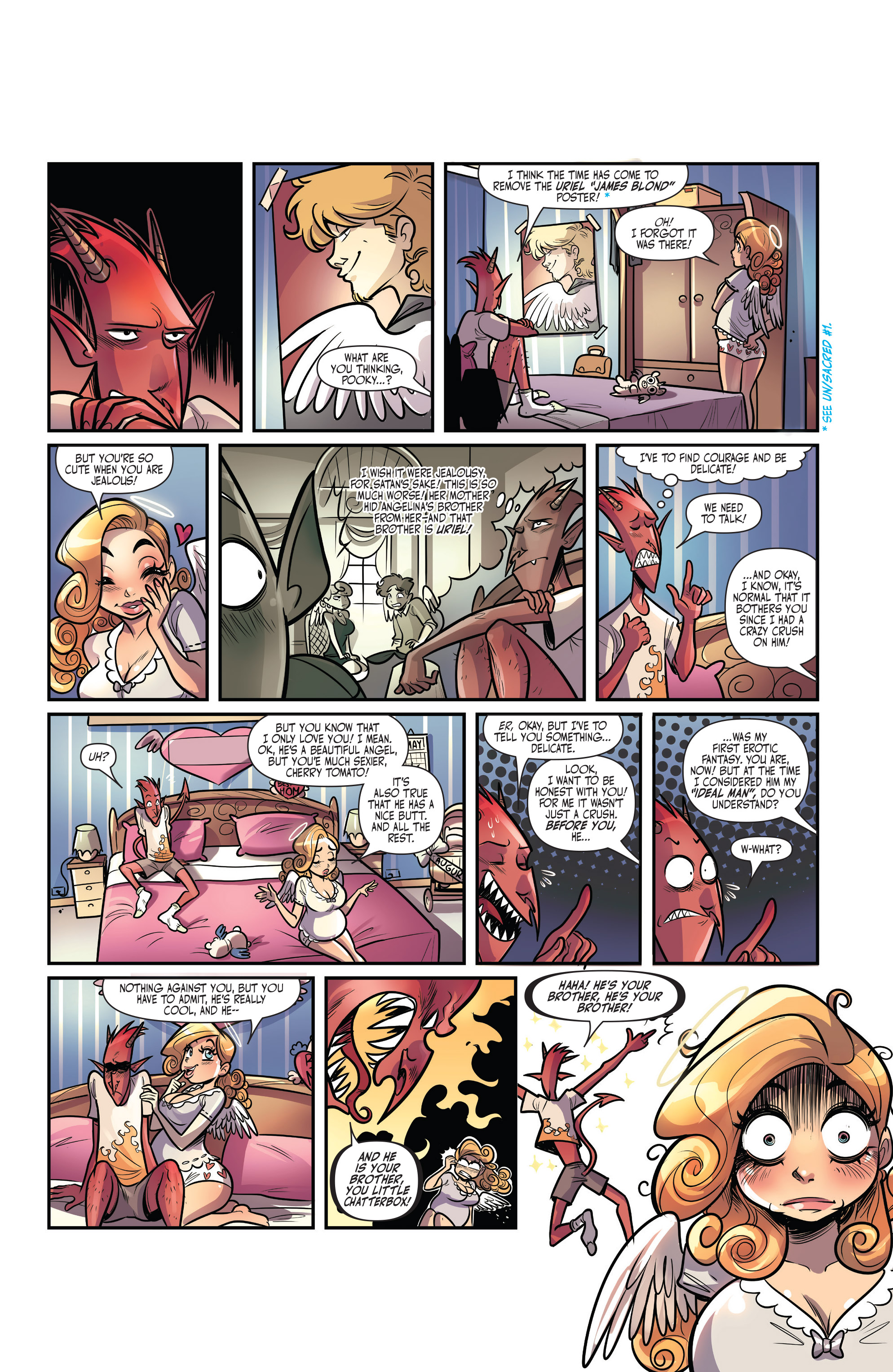 Read online Mirka Andolfo Un/Sacred comic -  Issue #6 - 21