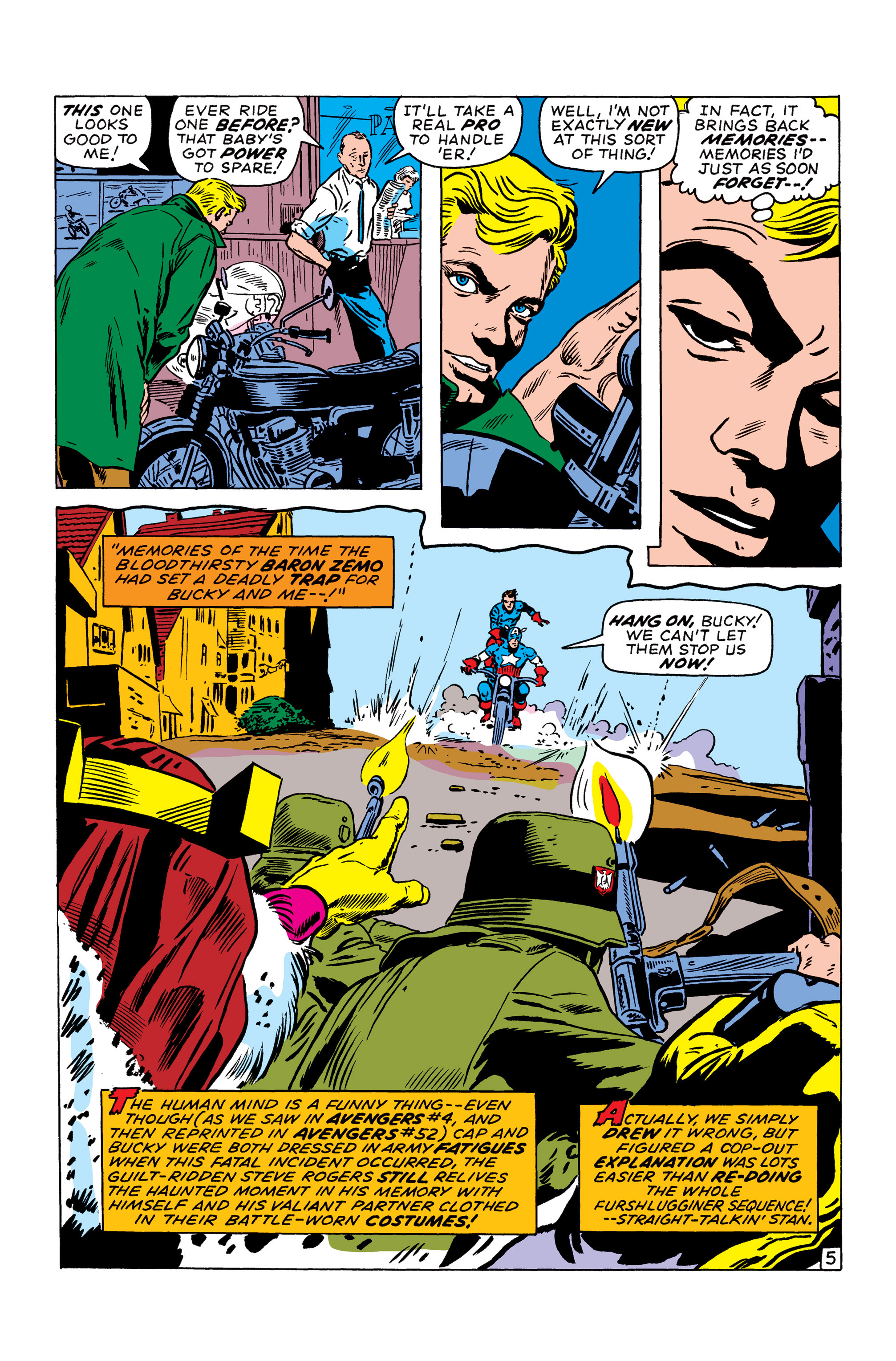 Read online Marvel Masterworks: Captain America comic -  Issue # TPB 5 (Part 1) - 71