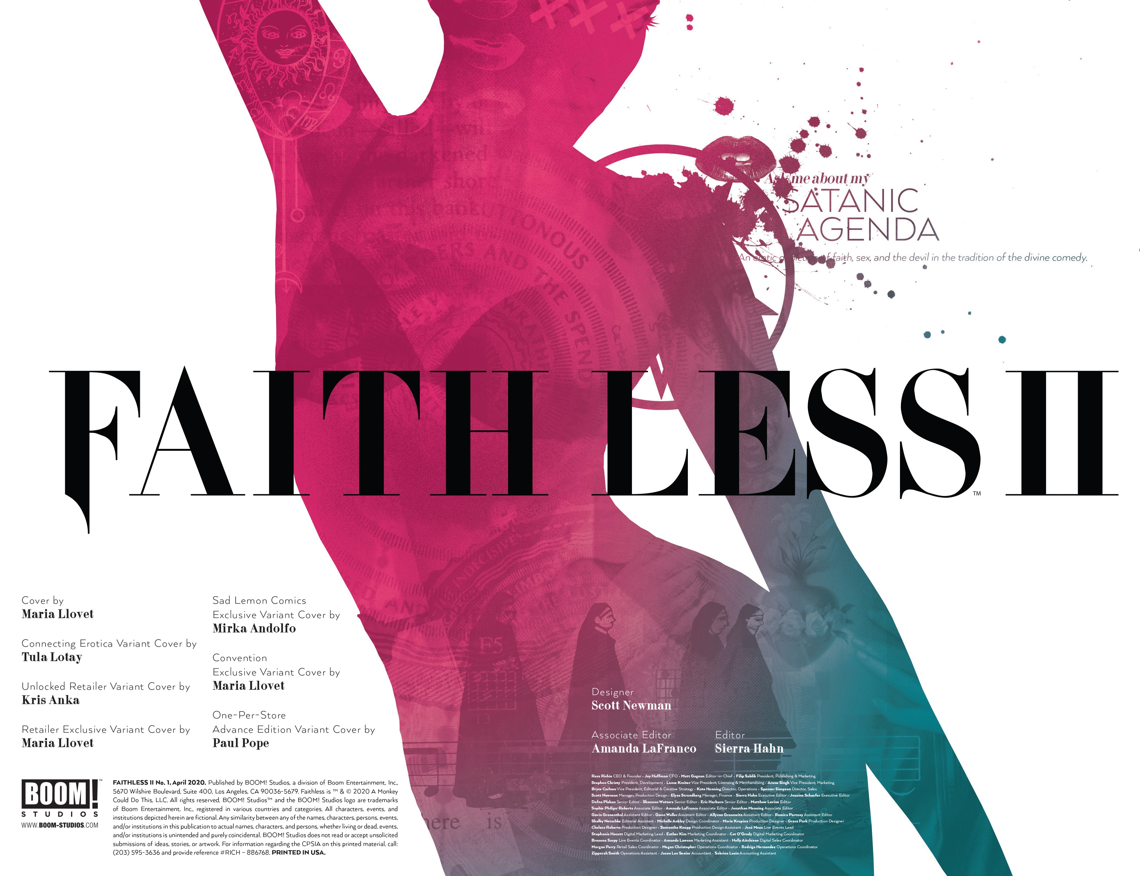 Read online Faithless II comic -  Issue #1 - 2