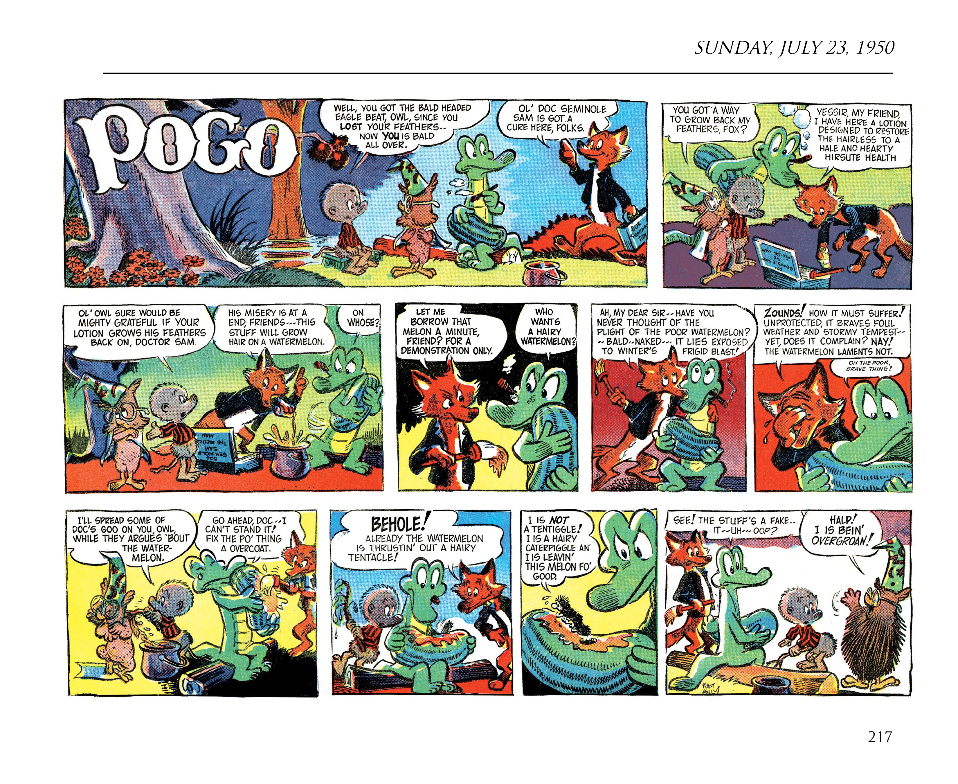 Pogo By Walt Kelly The Complete Syndicated Comic Strips Tpb 1 Part 3