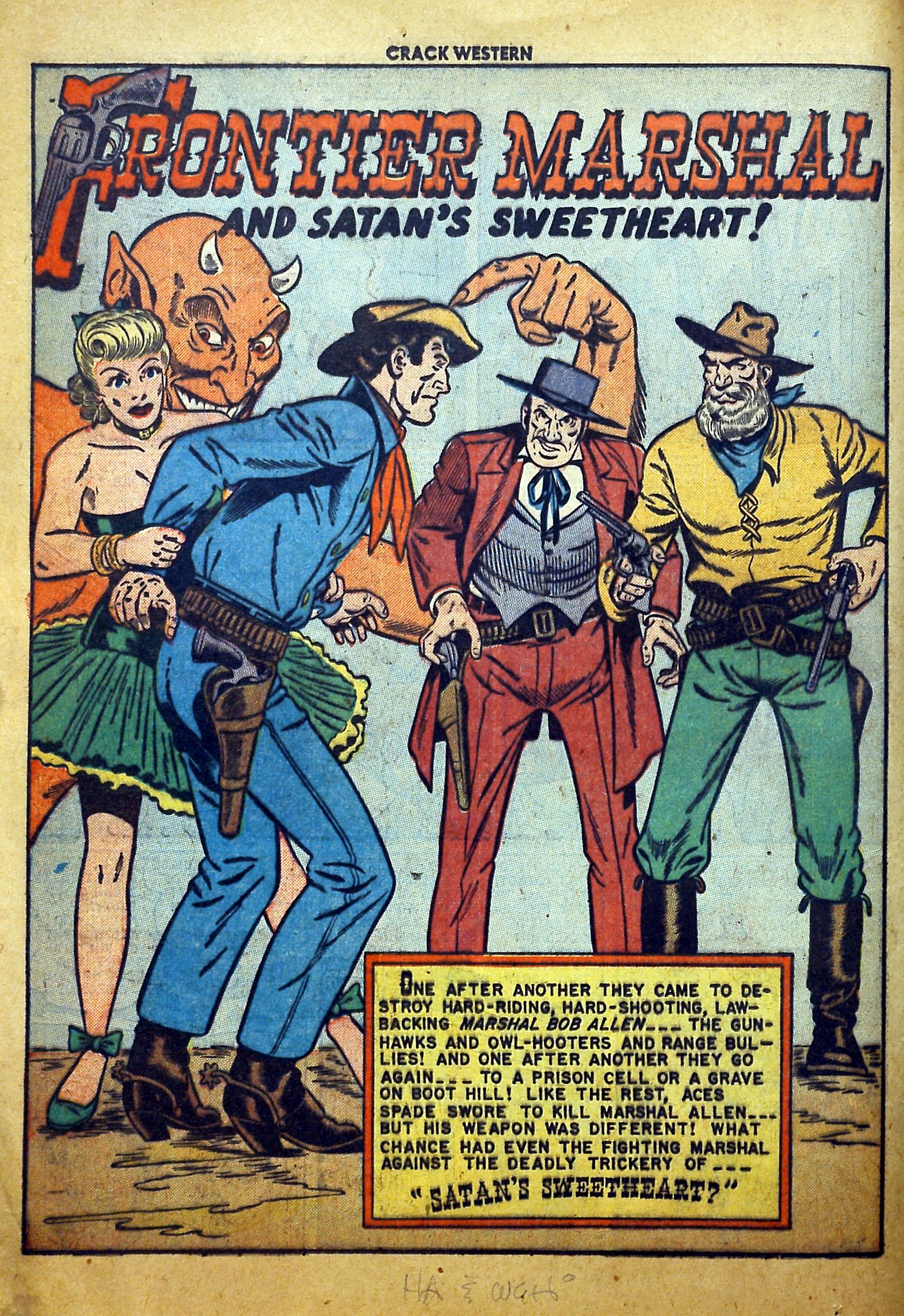 Read online Crack Western comic -  Issue #70 - 16