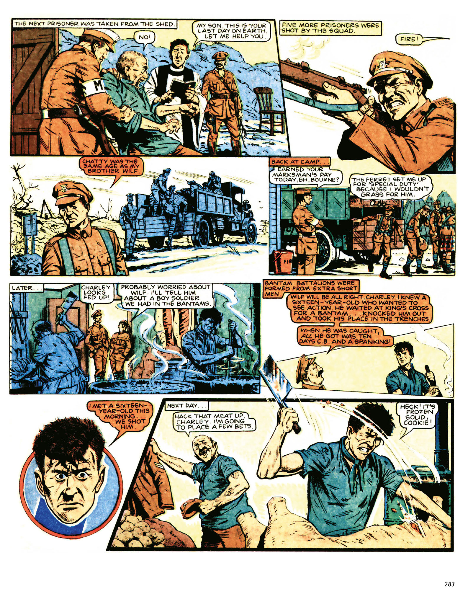 Read online Charley's War: The Definitive Collection comic -  Issue # TPB 2 - 283