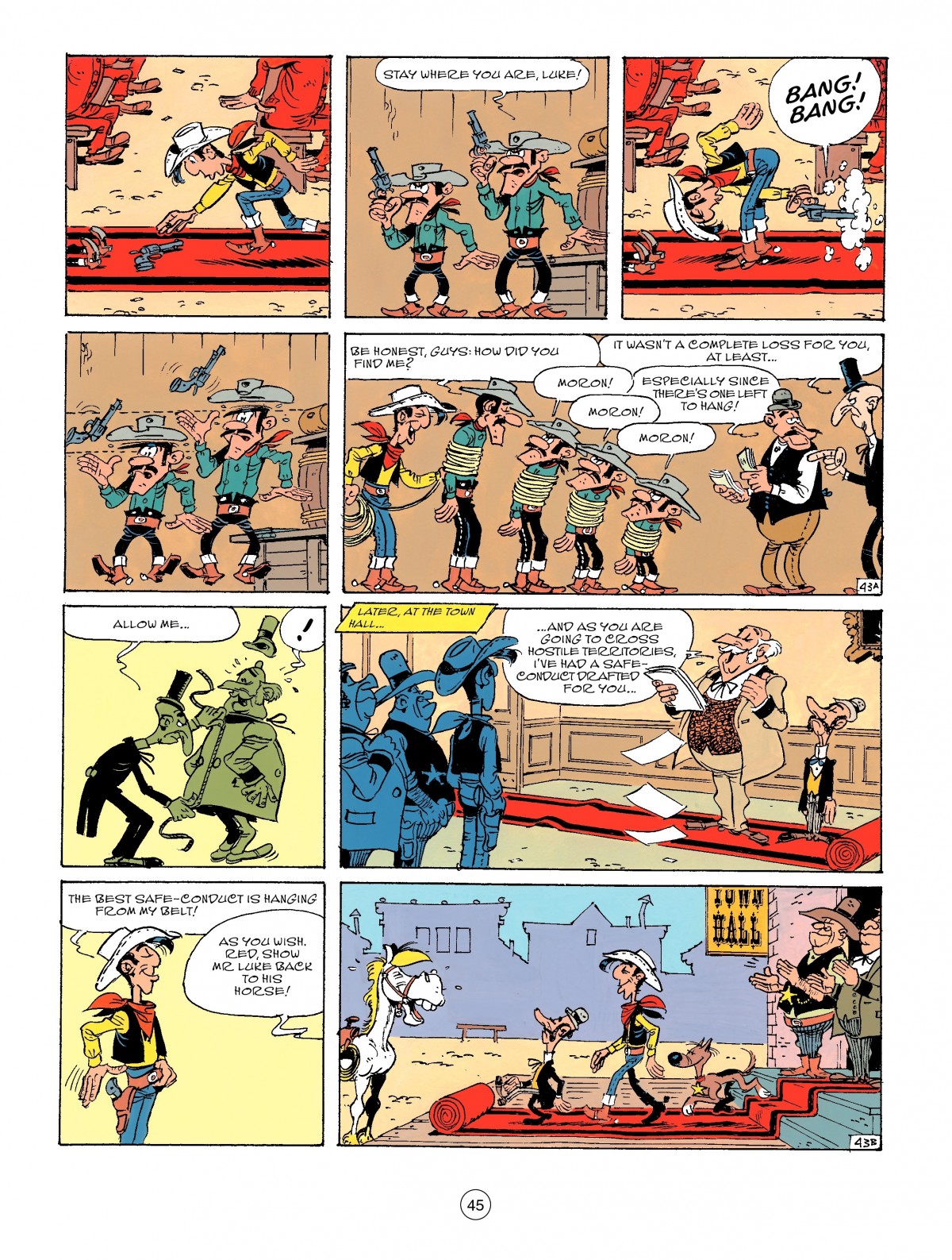 Read online A Lucky Luke Adventure comic -  Issue #49 - 45