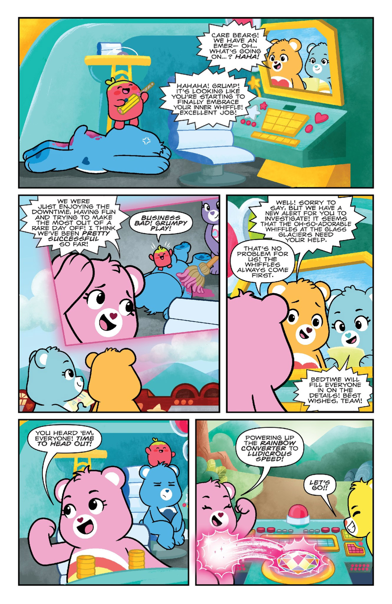 Read online Care Bears comic -  Issue #1 - 6