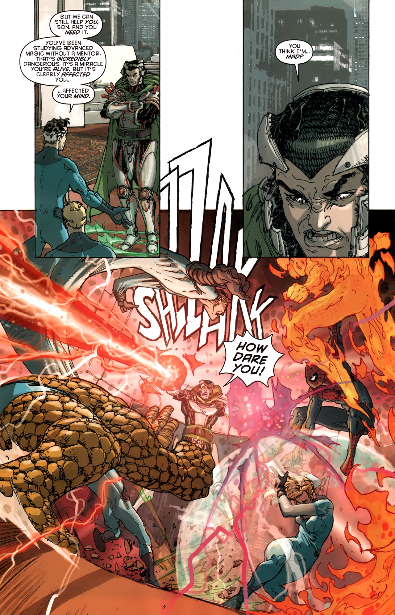 Read online Spider-Man/Fantastic Four comic -  Issue #4 - 11