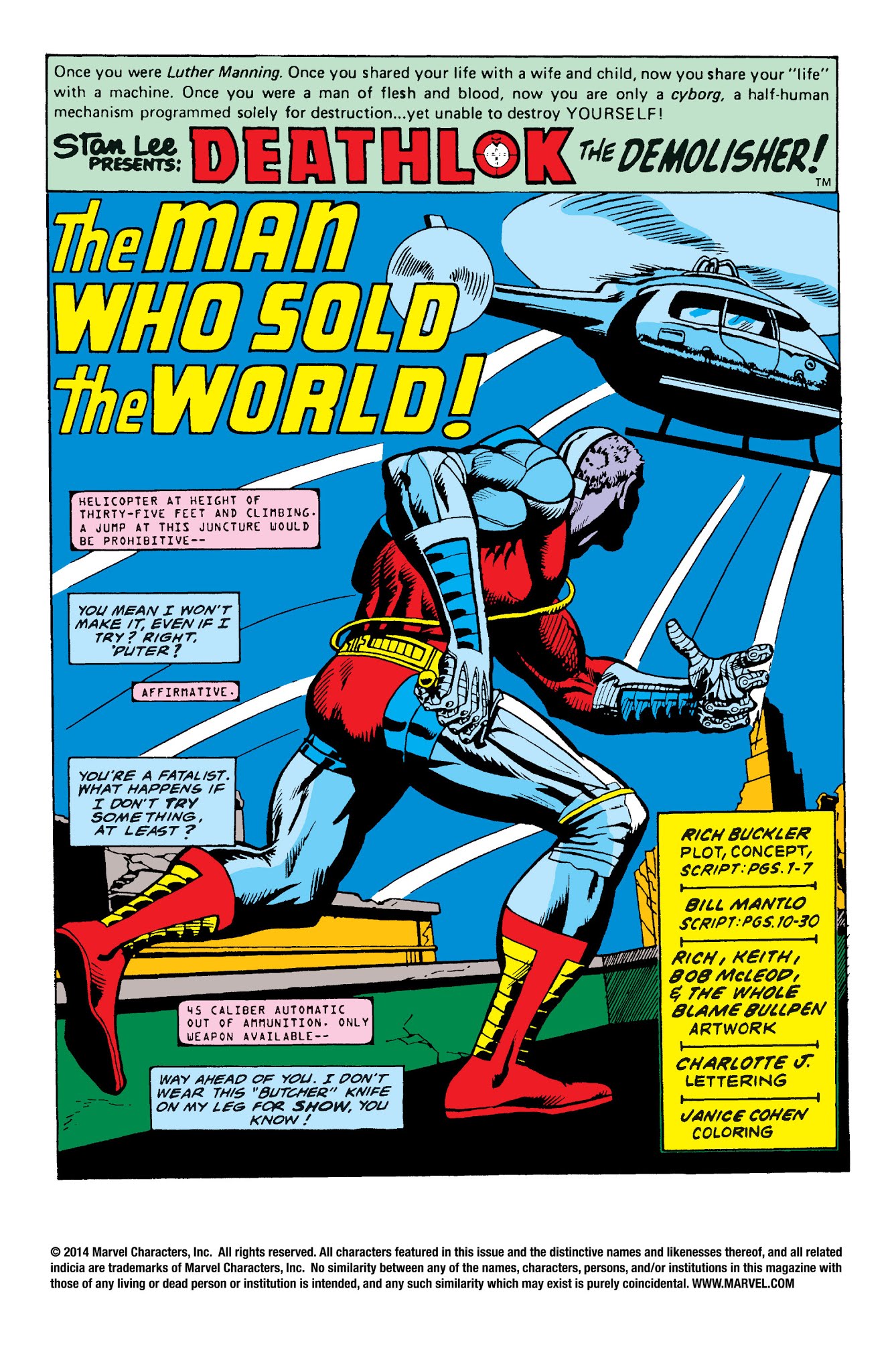 Read online Deathlok the Demolisher: The Complete Collection comic -  Issue # TPB - 102