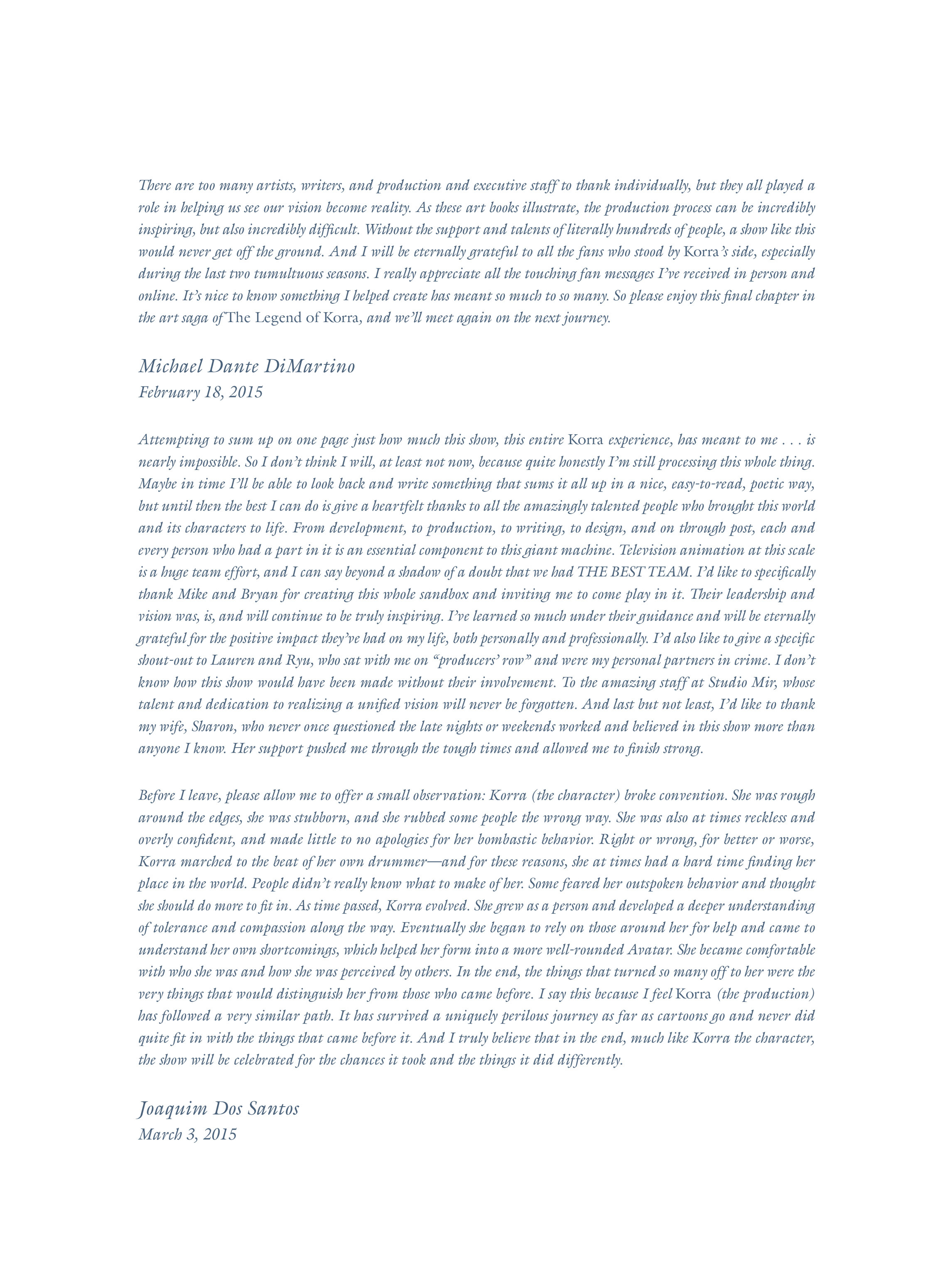 Read online The Legend of Korra: The Art of the Animated Series comic -  Issue # TPB 4 - 8