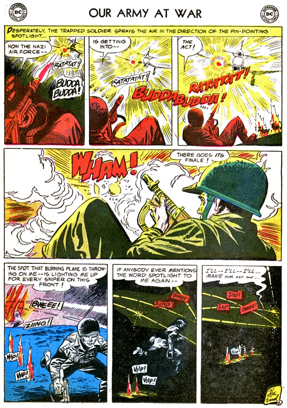 Read online Our Army at War (1952) comic -  Issue #57 - 22