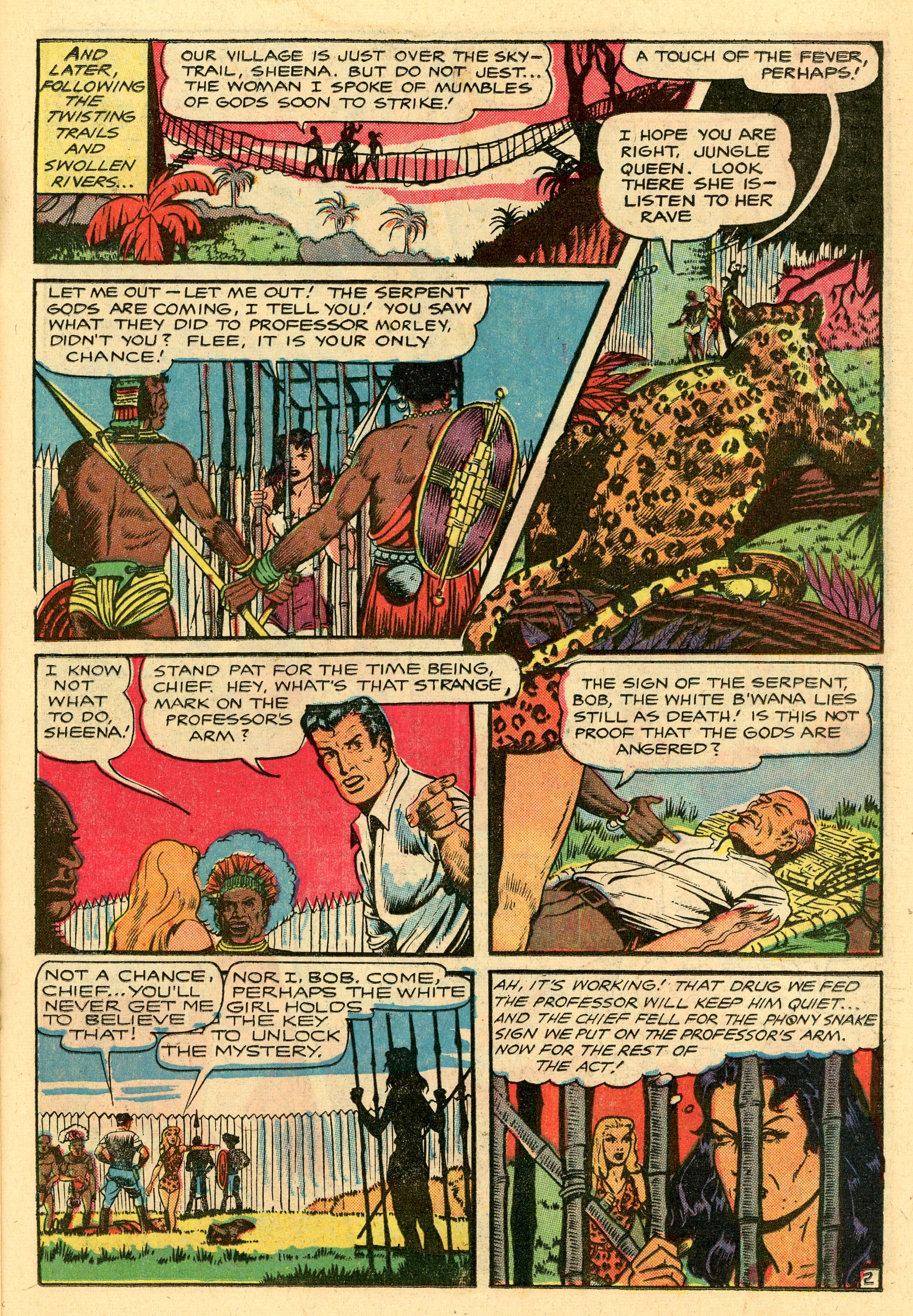 Read online Sheena, Queen of the Jungle (1942) comic -  Issue #15 - 23