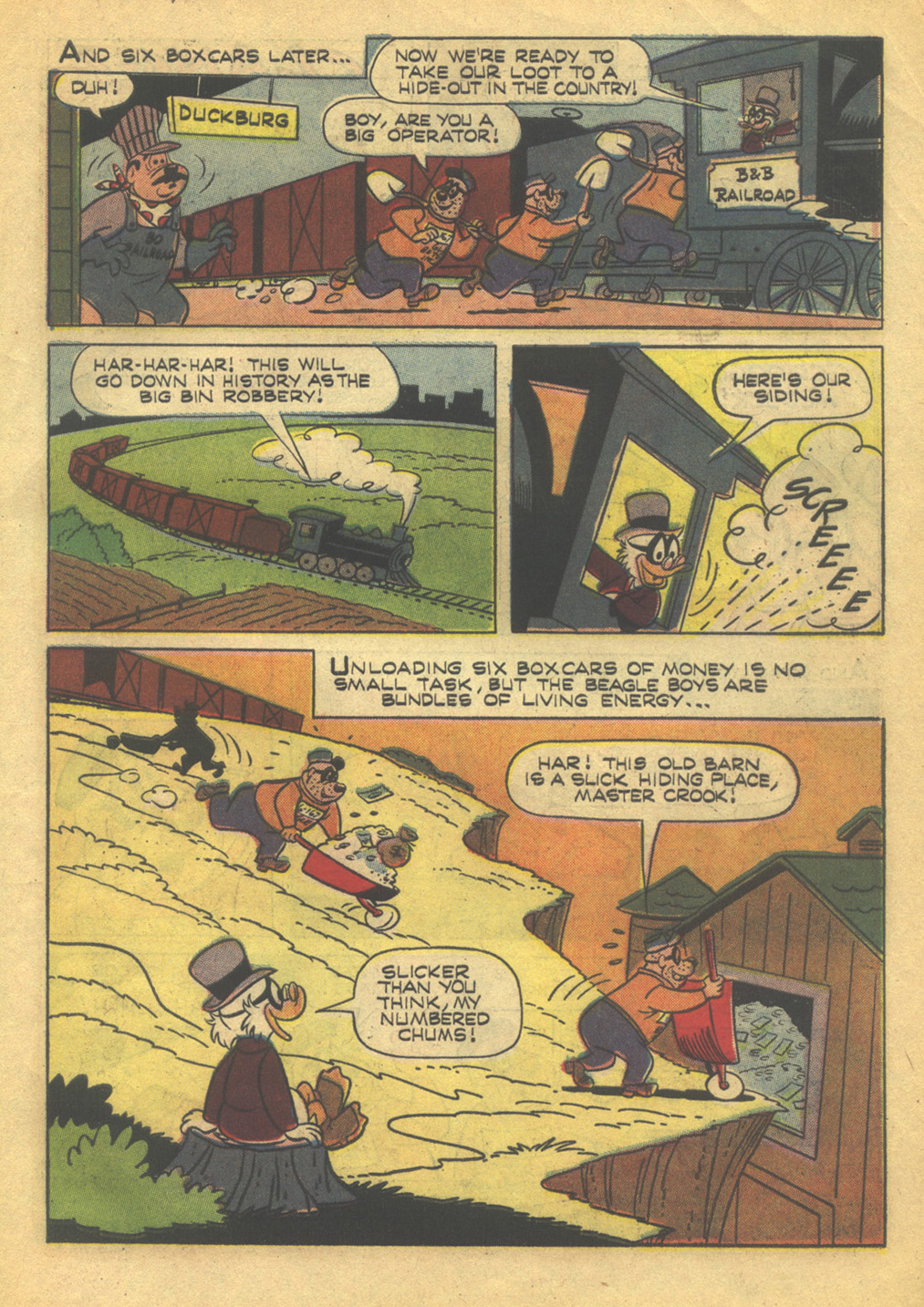 Read online Walt Disney THE BEAGLE BOYS comic -  Issue #7 - 31