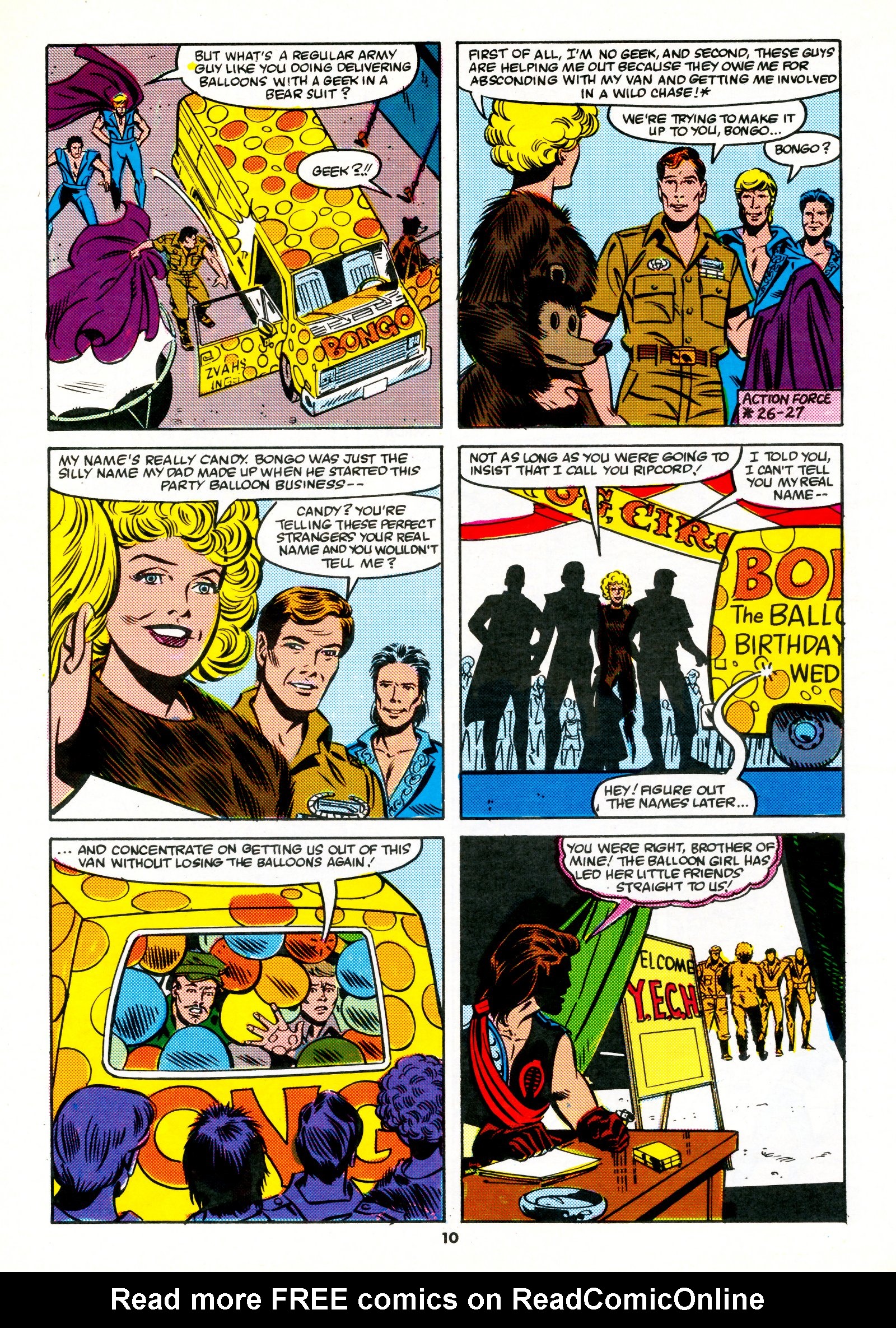 Read online Action Force comic -  Issue #31 - 10