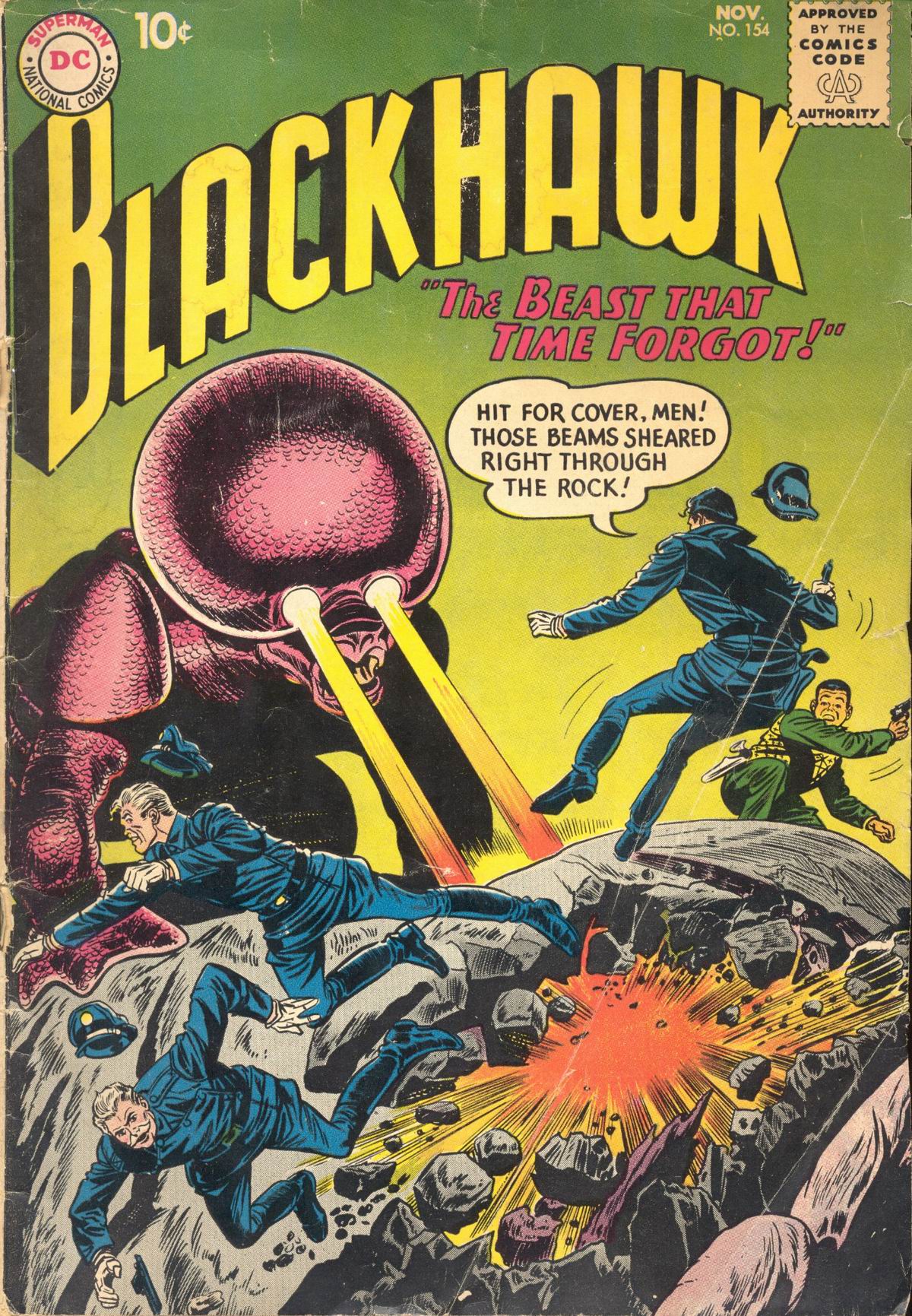 Read online Blackhawk (1957) comic -  Issue #154 - 1