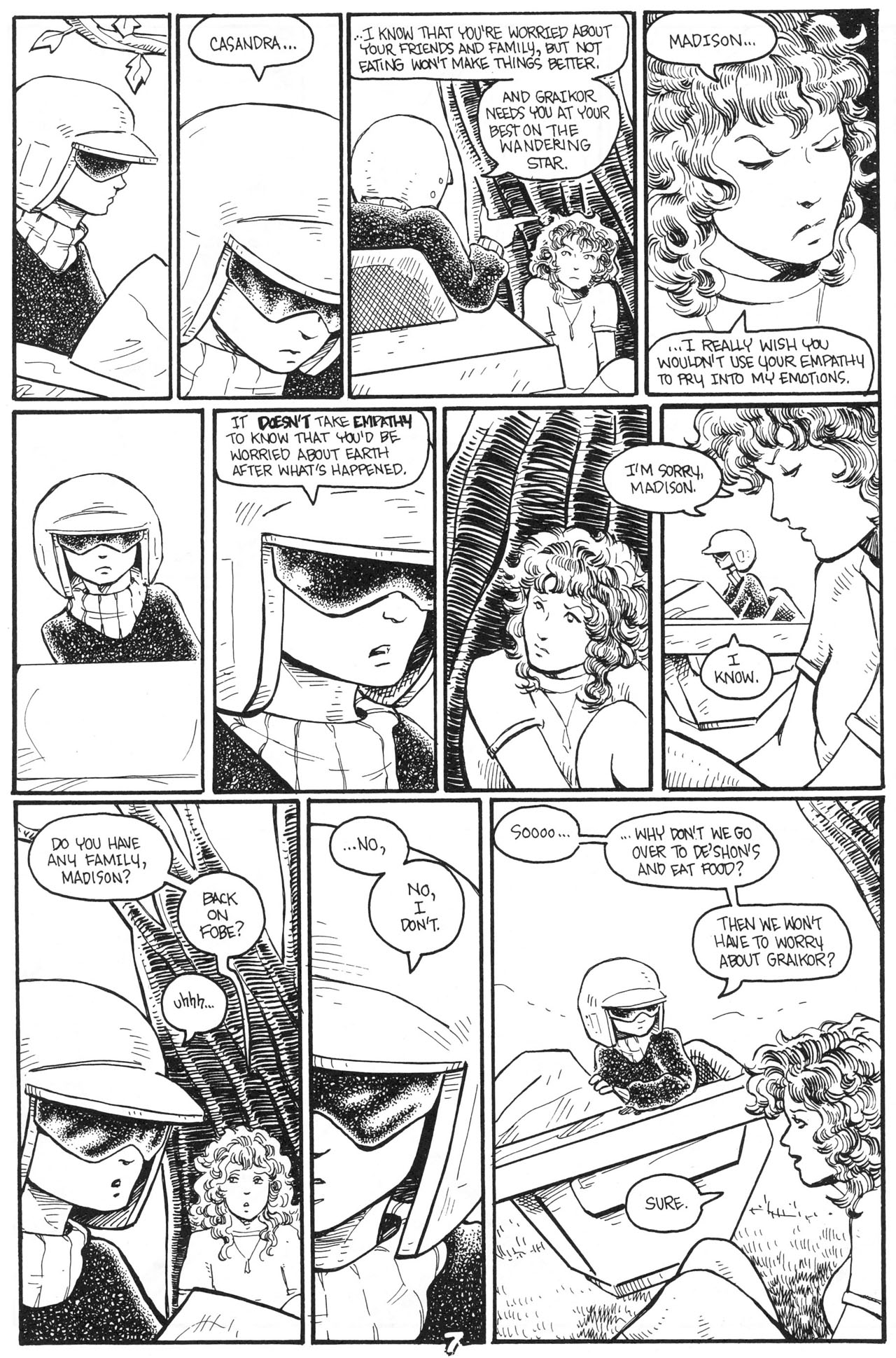Read online Wandering Star comic -  Issue #6 - 9