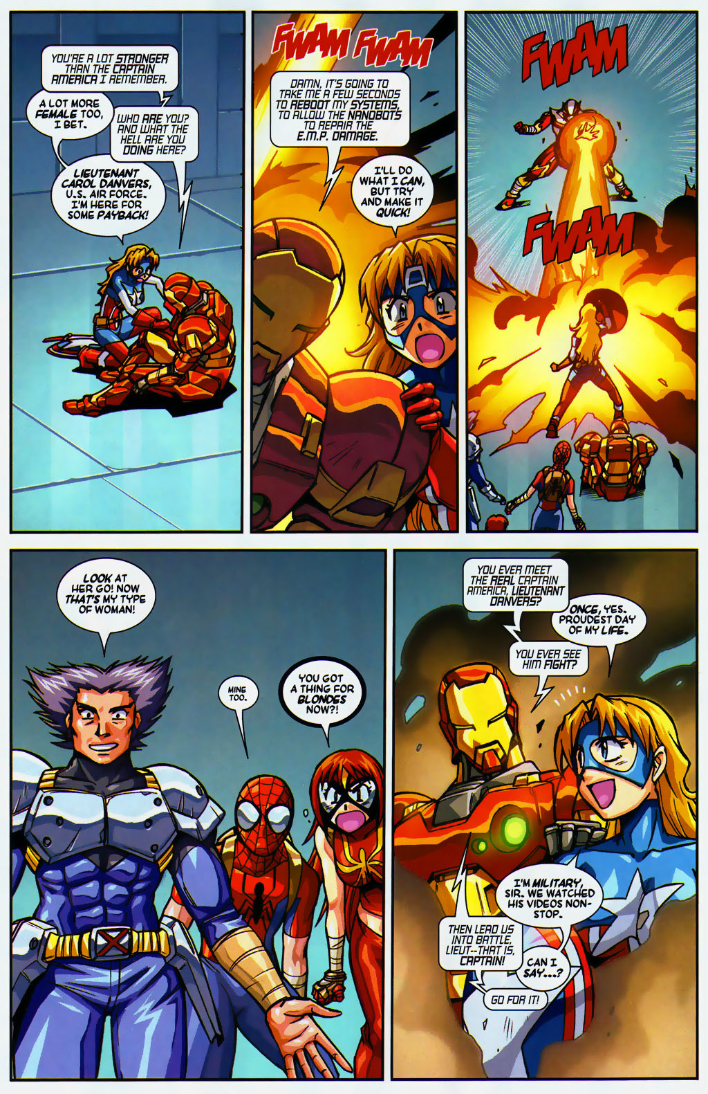 Read online New Mangaverse comic -  Issue #4 - 23