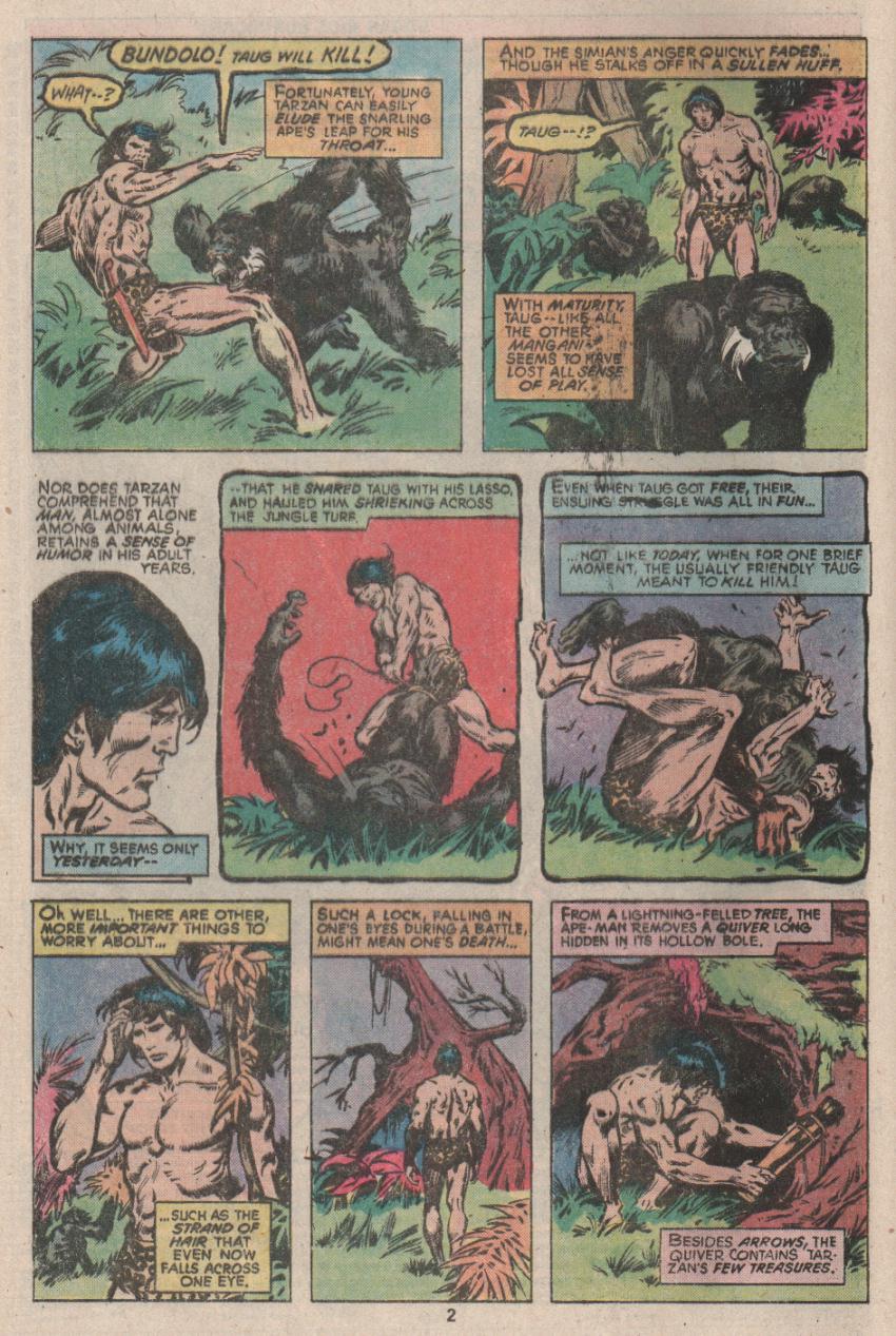 Read online Tarzan (1977) comic -  Issue #13 - 3