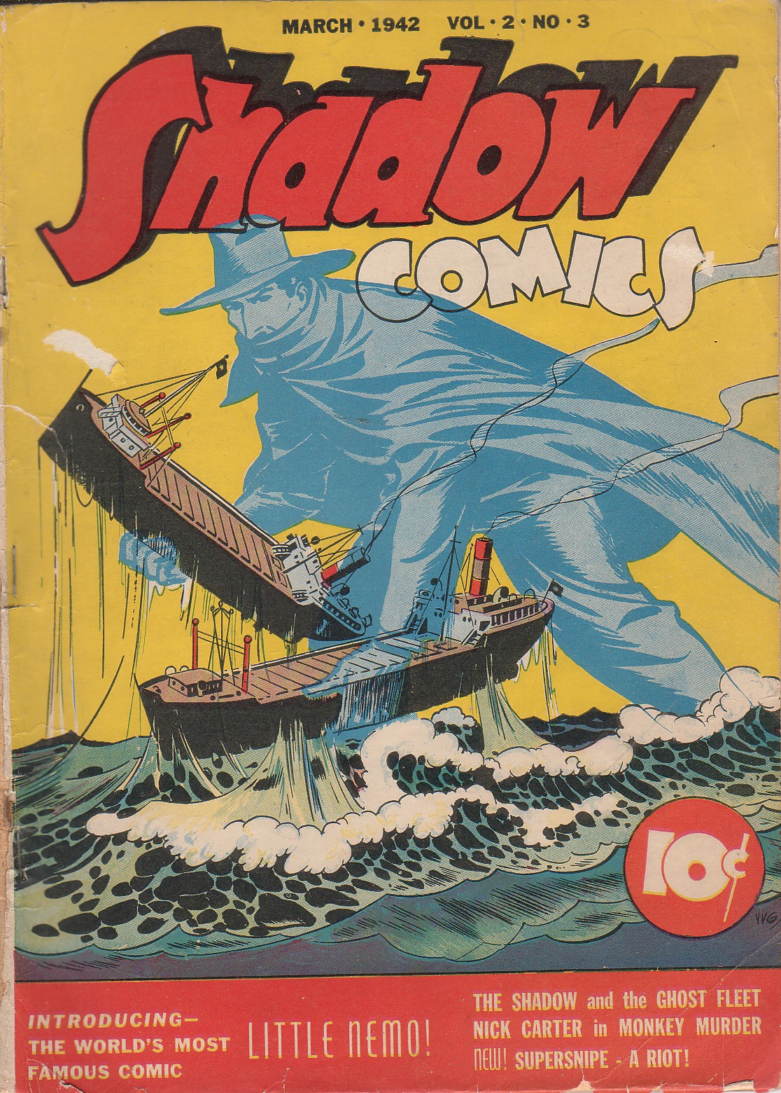 Read online Shadow Comics comic -  Issue #15 - 1