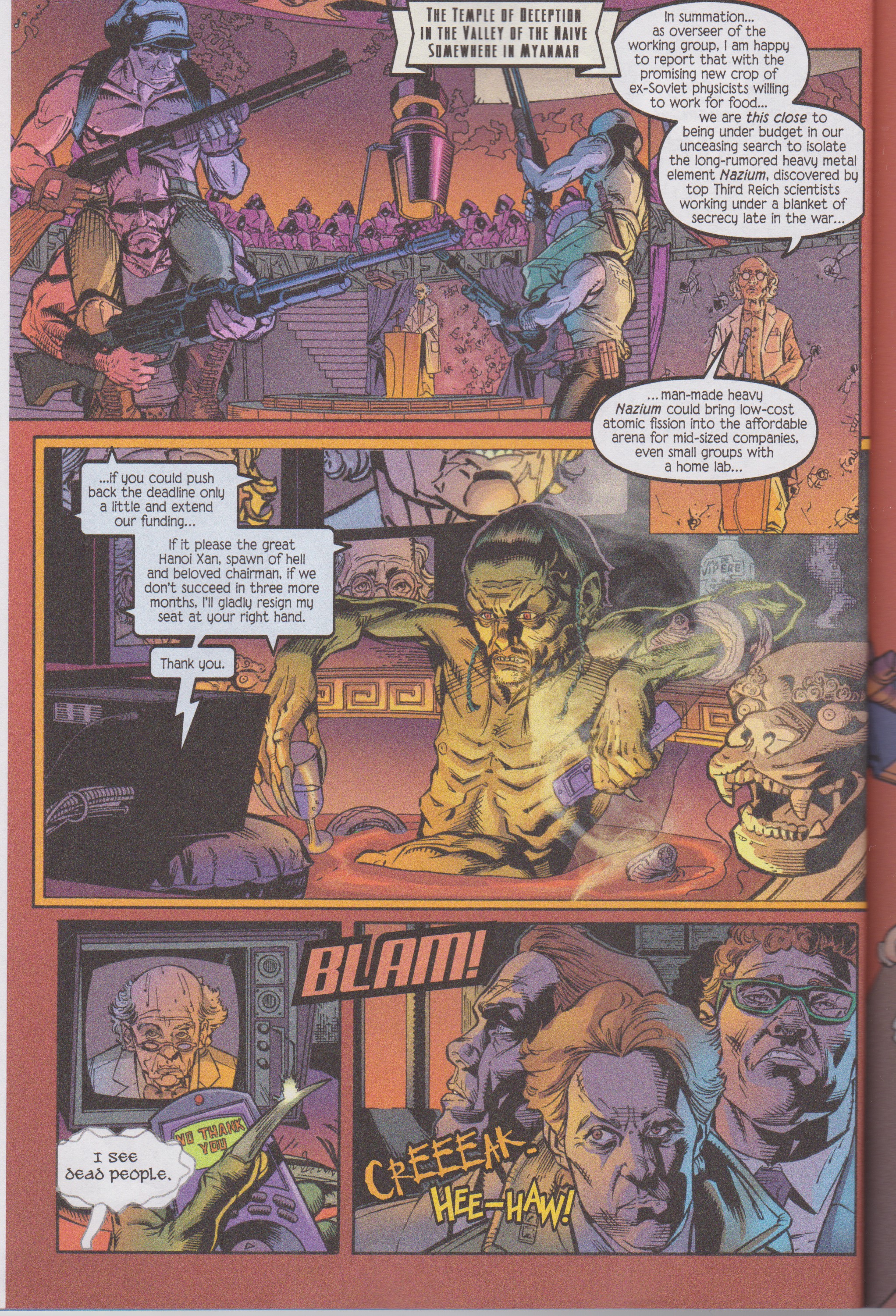 Read online Buckaroo Banzai: Return of the Screw (2007) comic -  Issue # TPB - 25
