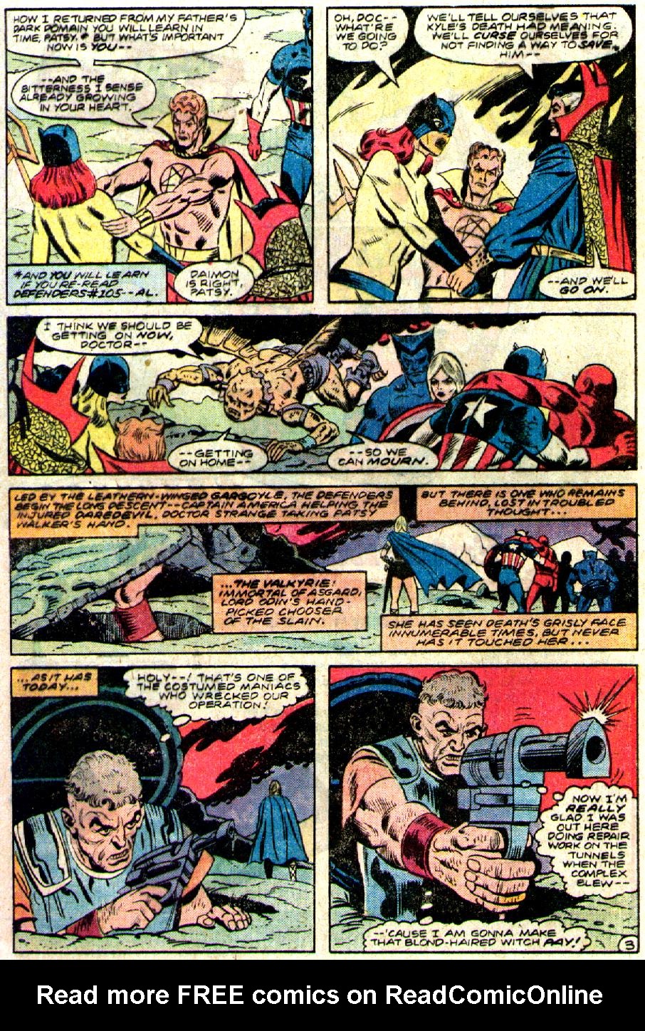 Read online The Defenders (1972) comic -  Issue #107 - 4