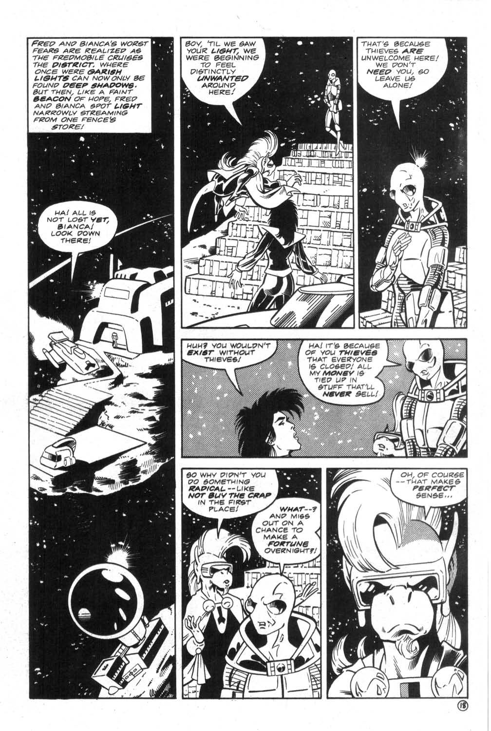 Read online Aristocratic Xtraterrestrial Time-Traveling Thieves comic -  Issue #4 - 20