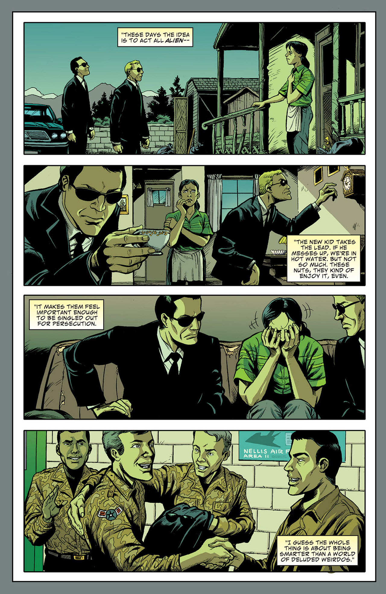 Read online Saucer Country comic -  Issue #9 - 12