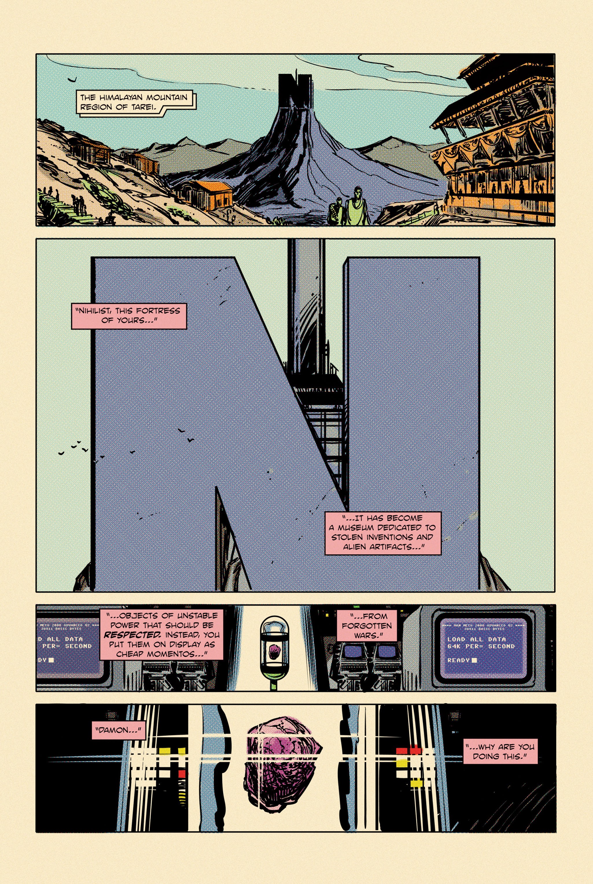 Read online Saga Of A Doomed Universe comic -  Issue #1 - 8