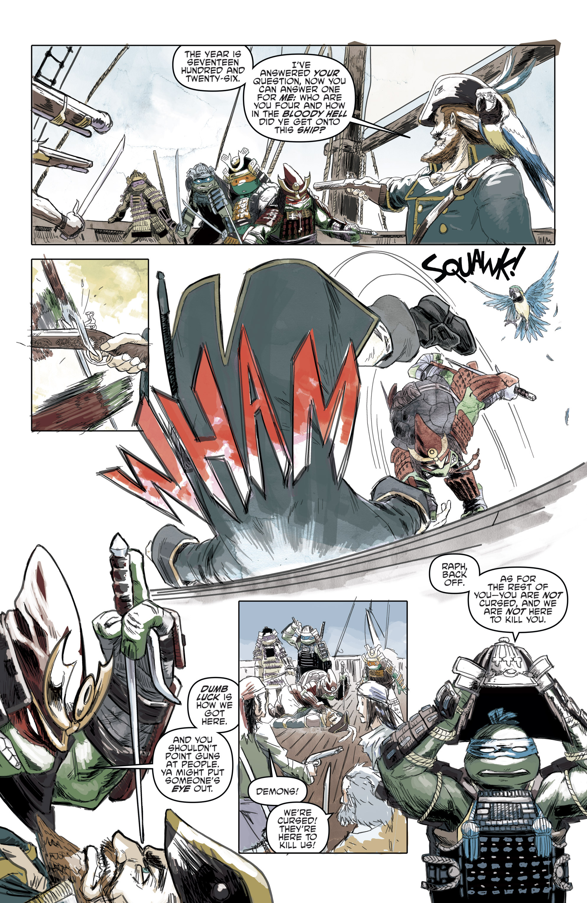 Read online Teenage Mutant Ninja Turtles: Turtles in Time comic -  Issue #3 - 6