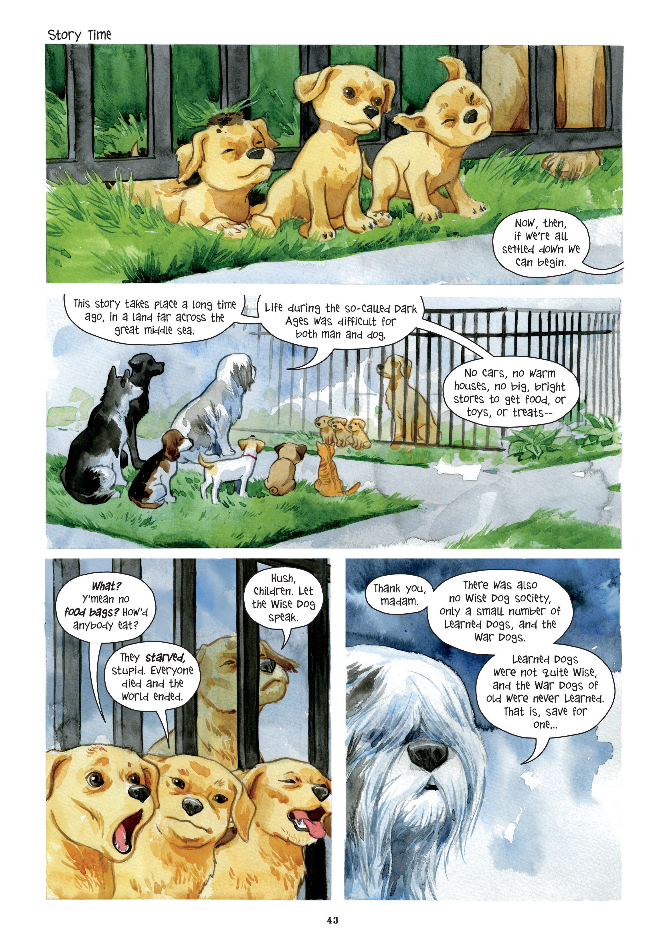 Read online Beasts of Burden: Neighborhood Watch (2019) comic -  Issue # TPB (Part 1) - 45